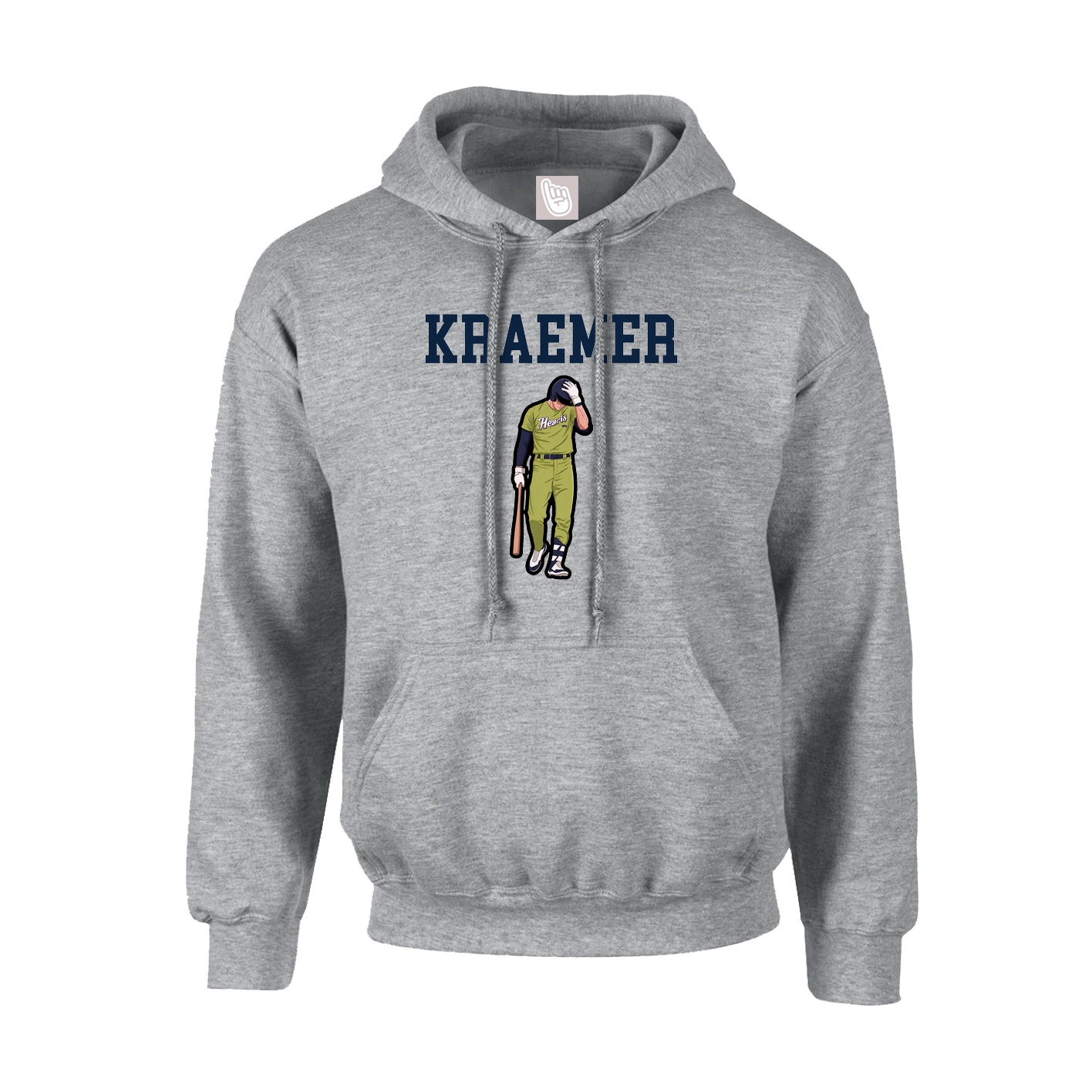 Hoodie — Shirsey in Grey