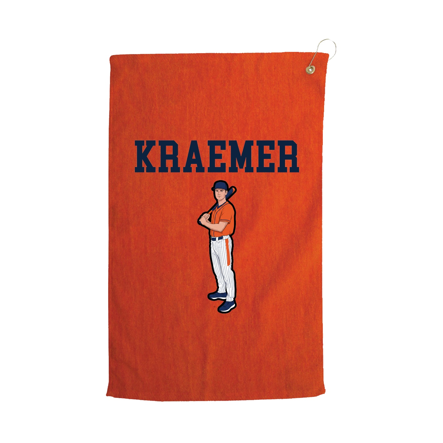 Golf Towel — Shirsey in Orange