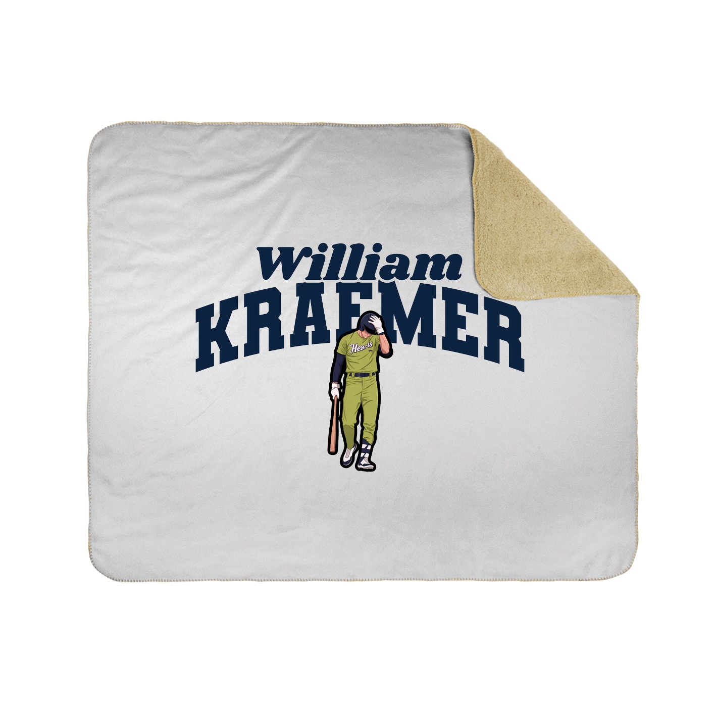 Throw Blanket — Signature Arch in White