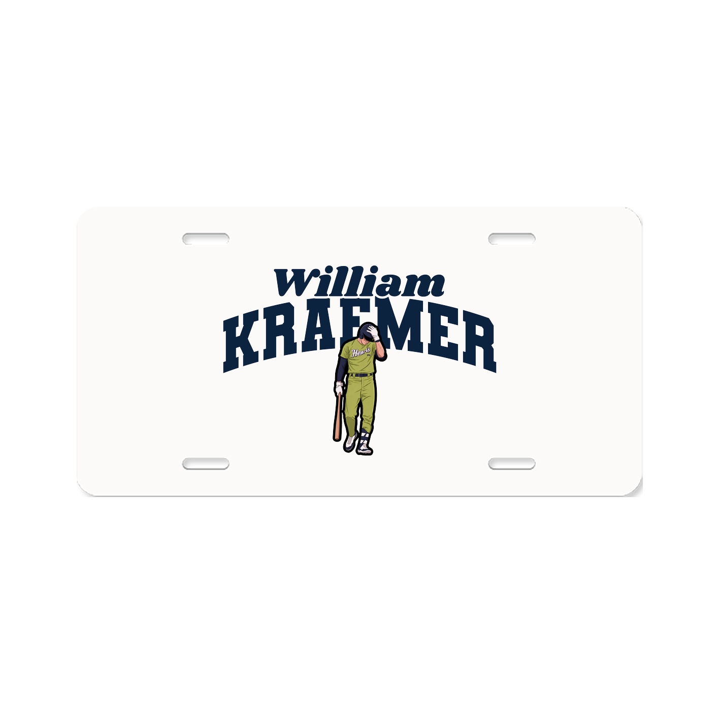 License Plate — Signature Arch in Classic