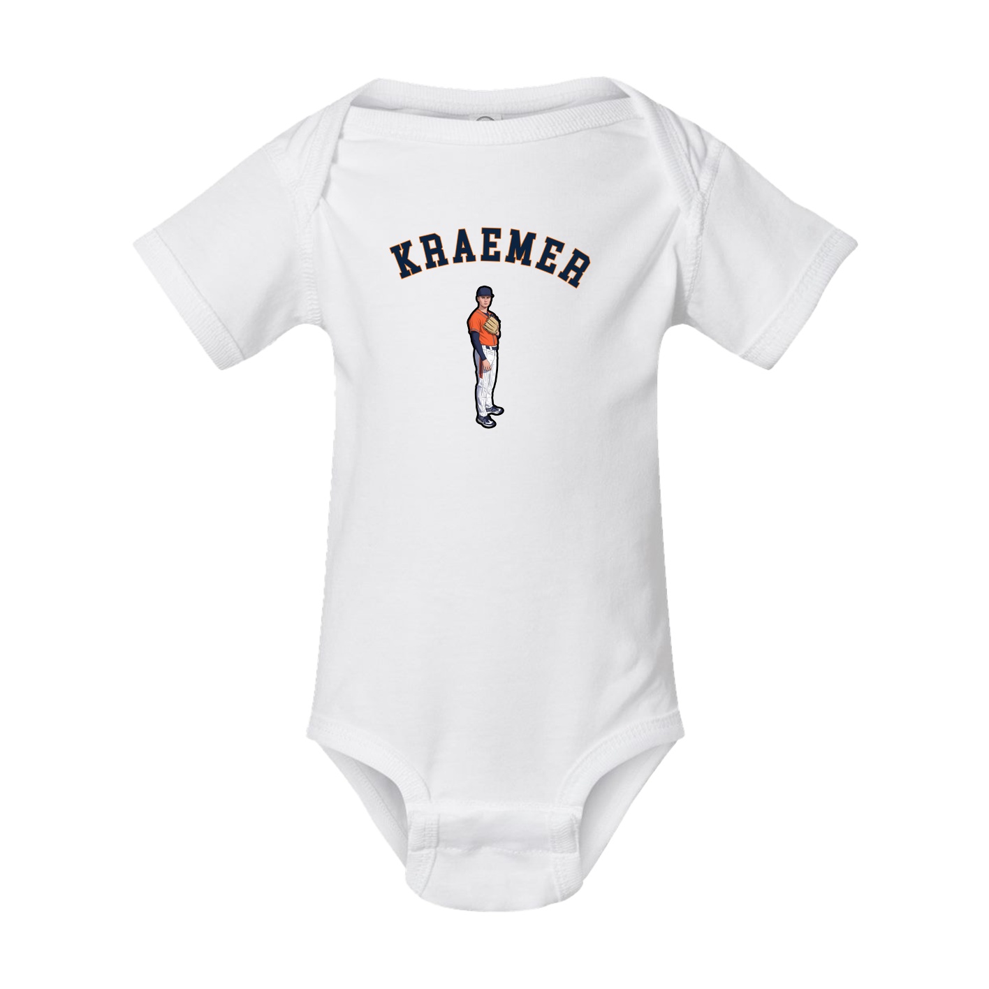 Baby Onesie — Shirsey Arch in White