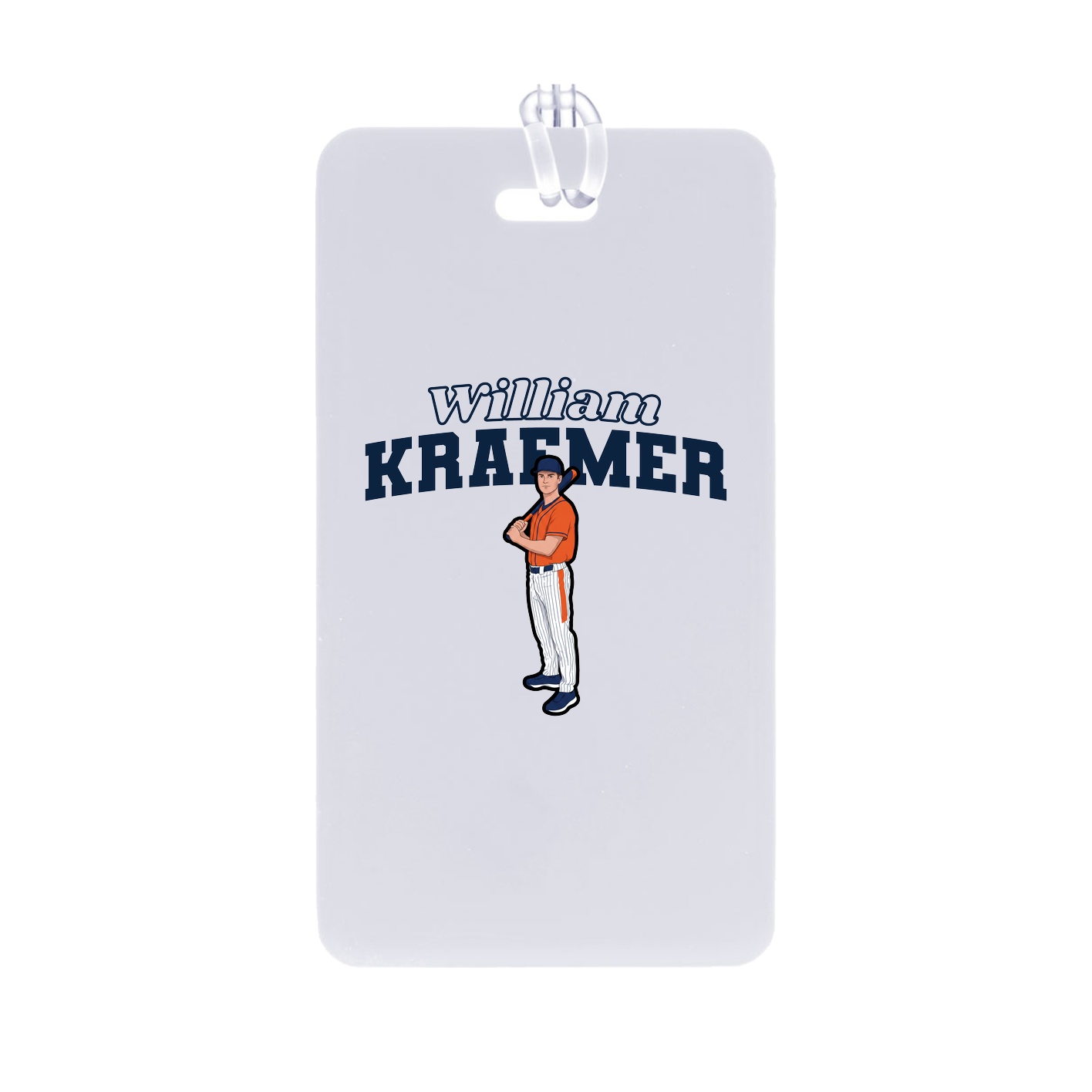 Bag Tag — Name Arch in Classic