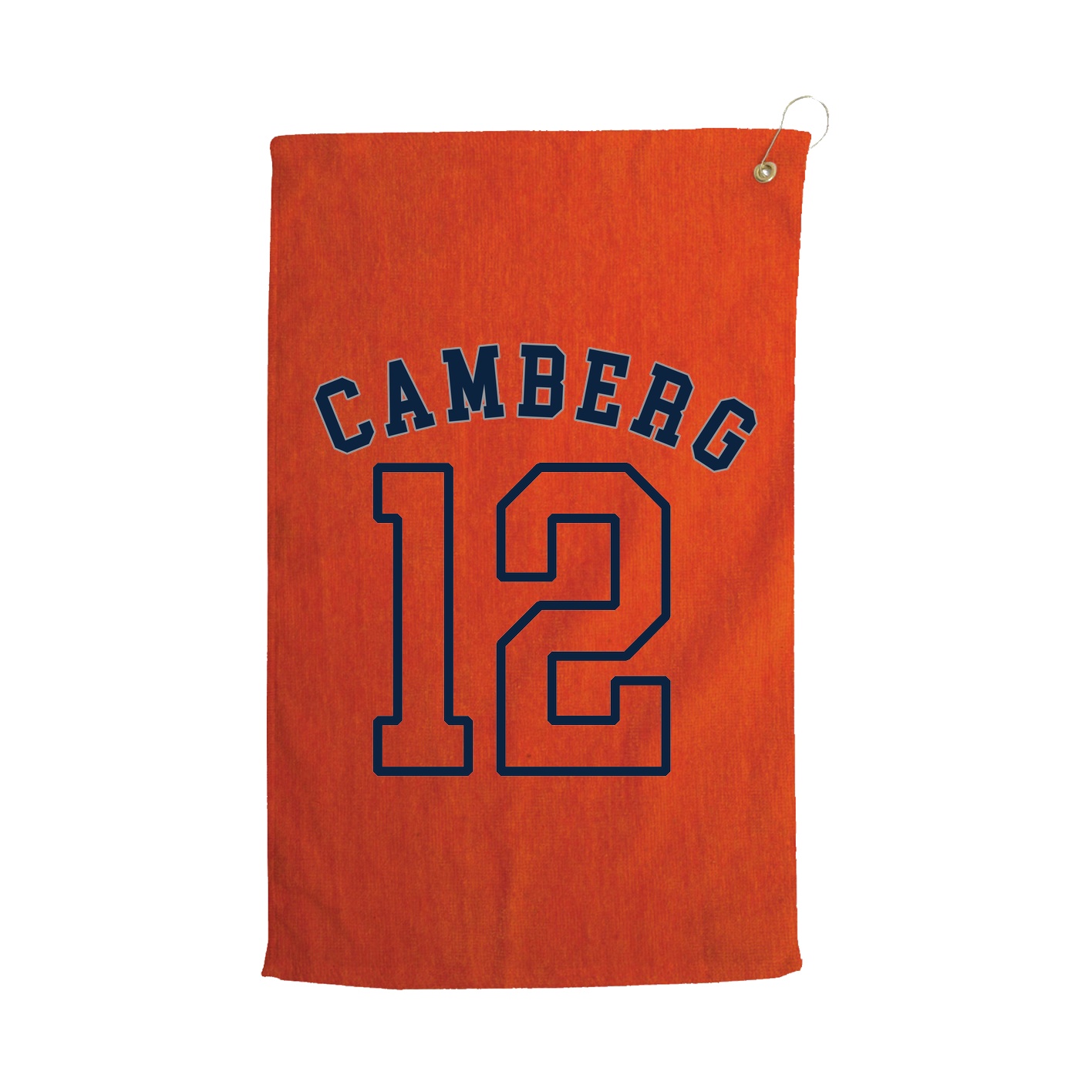 Golf Towel — Shirsey Arch in Orange