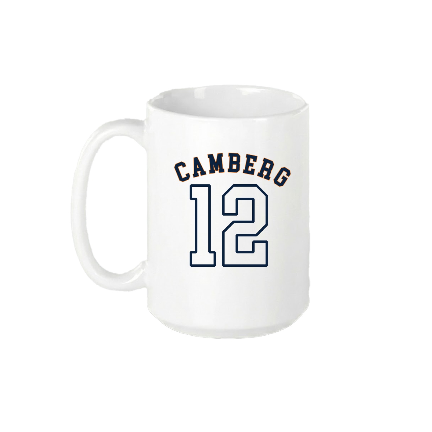 15oz Coffee Mug — Shirsey Arch in White