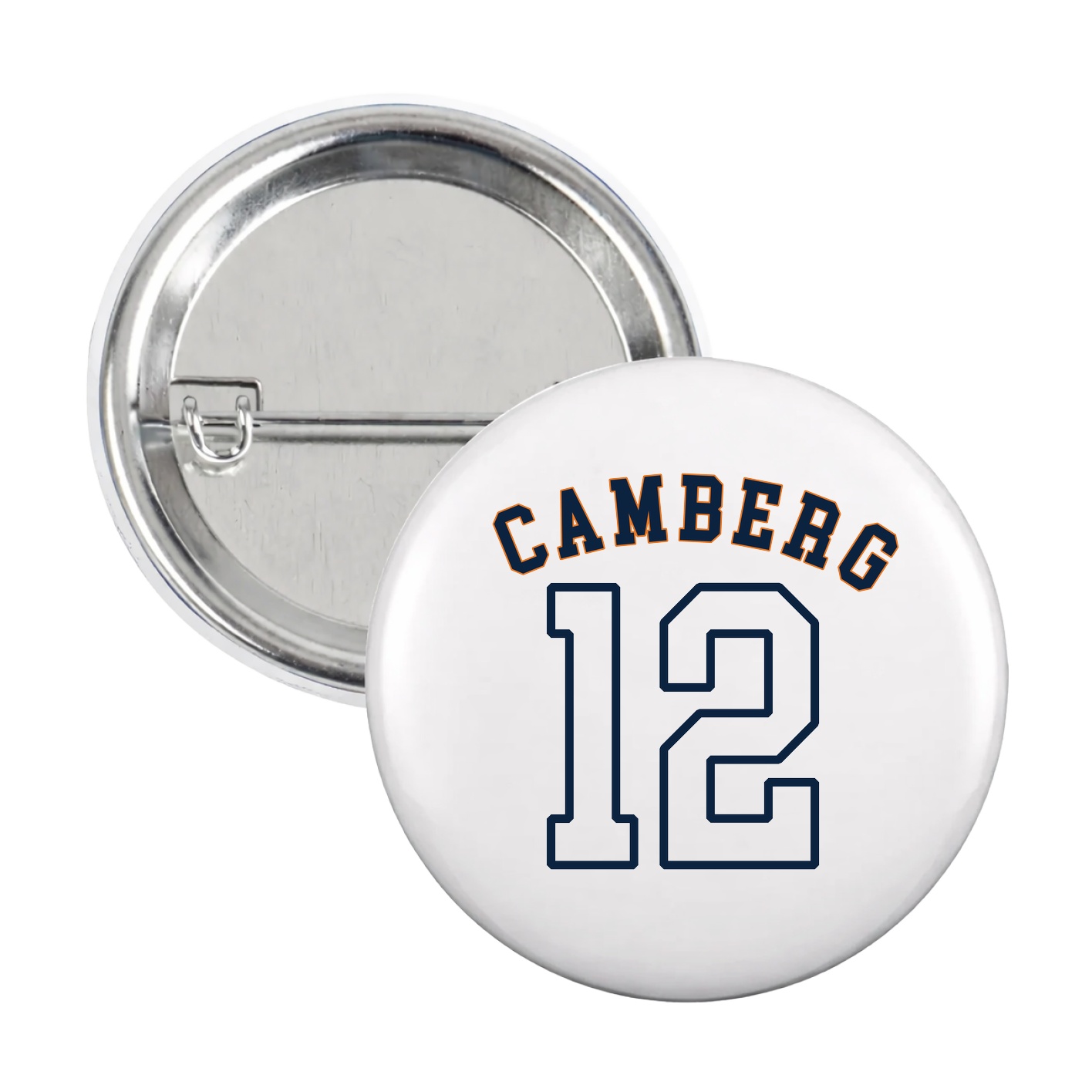 Game Day Button — Shirsey Arch in White