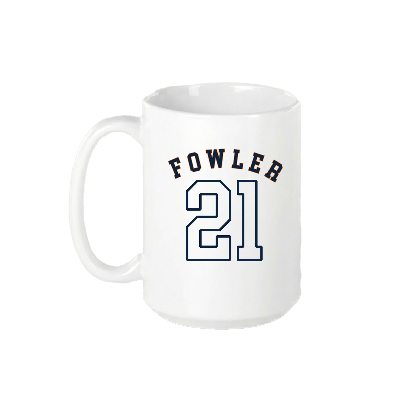 15oz Coffee Mug — Shirsey Arch in White