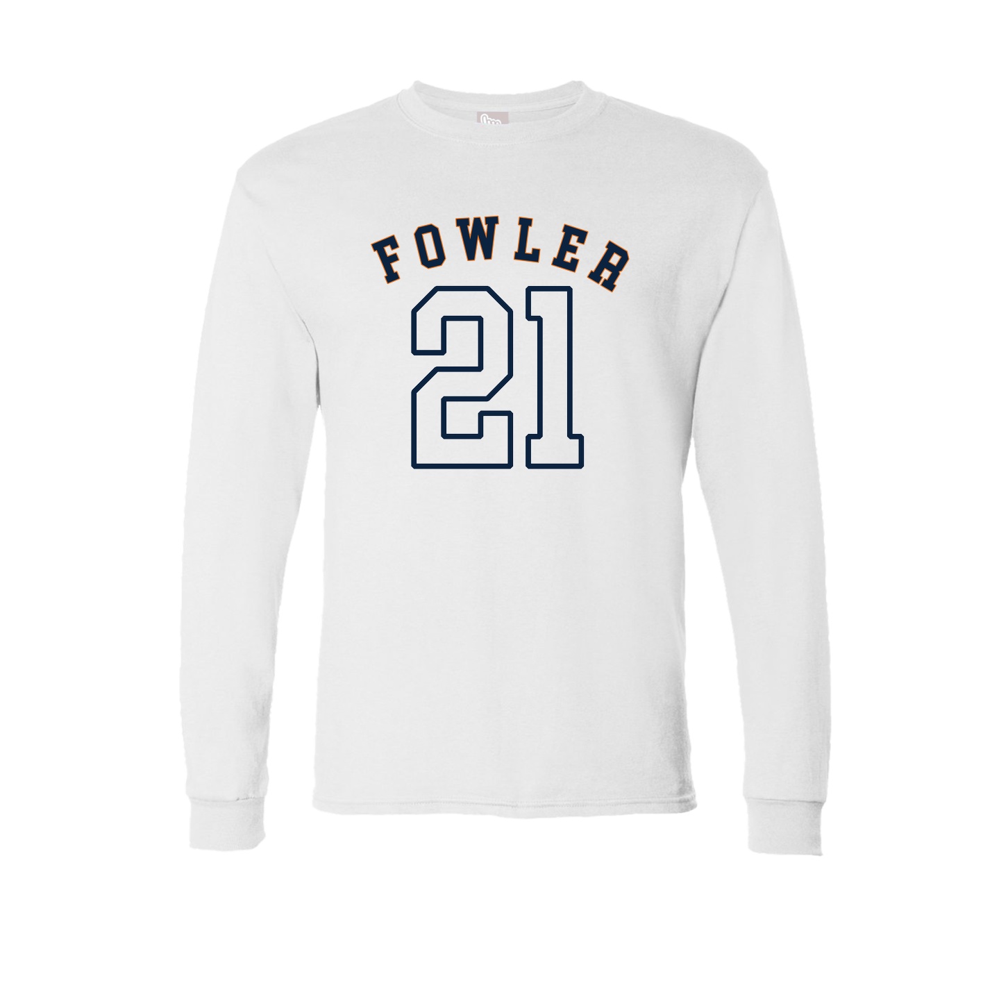 Long Sleeve Tee — Shirsey Arch in White
