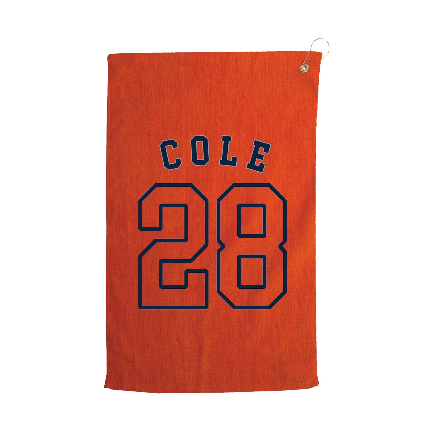 Golf Towel — Shirsey Arch in Orange