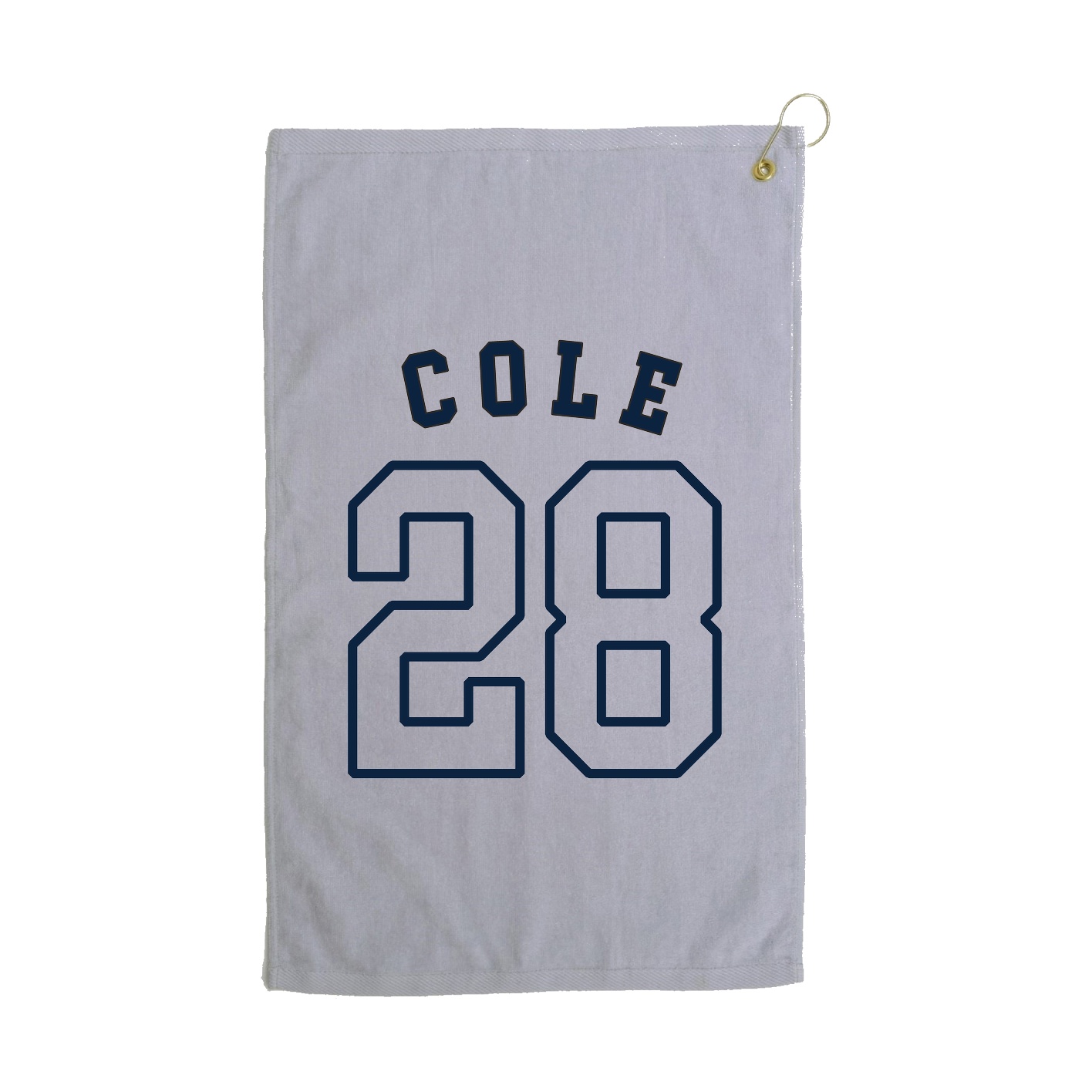 Golf Towel — Shirsey Arch in Grey