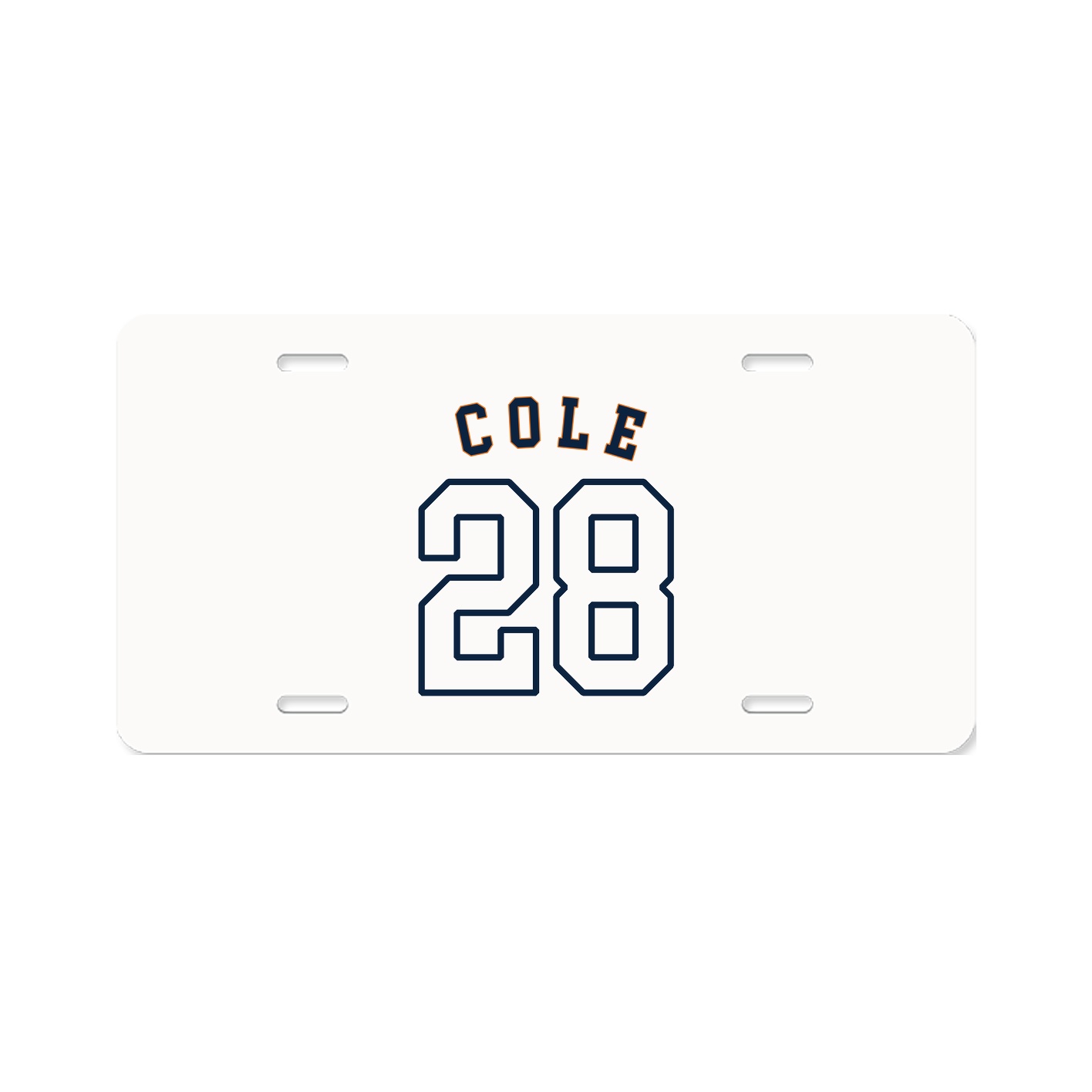License Plate — Shirsey Arch in Classic