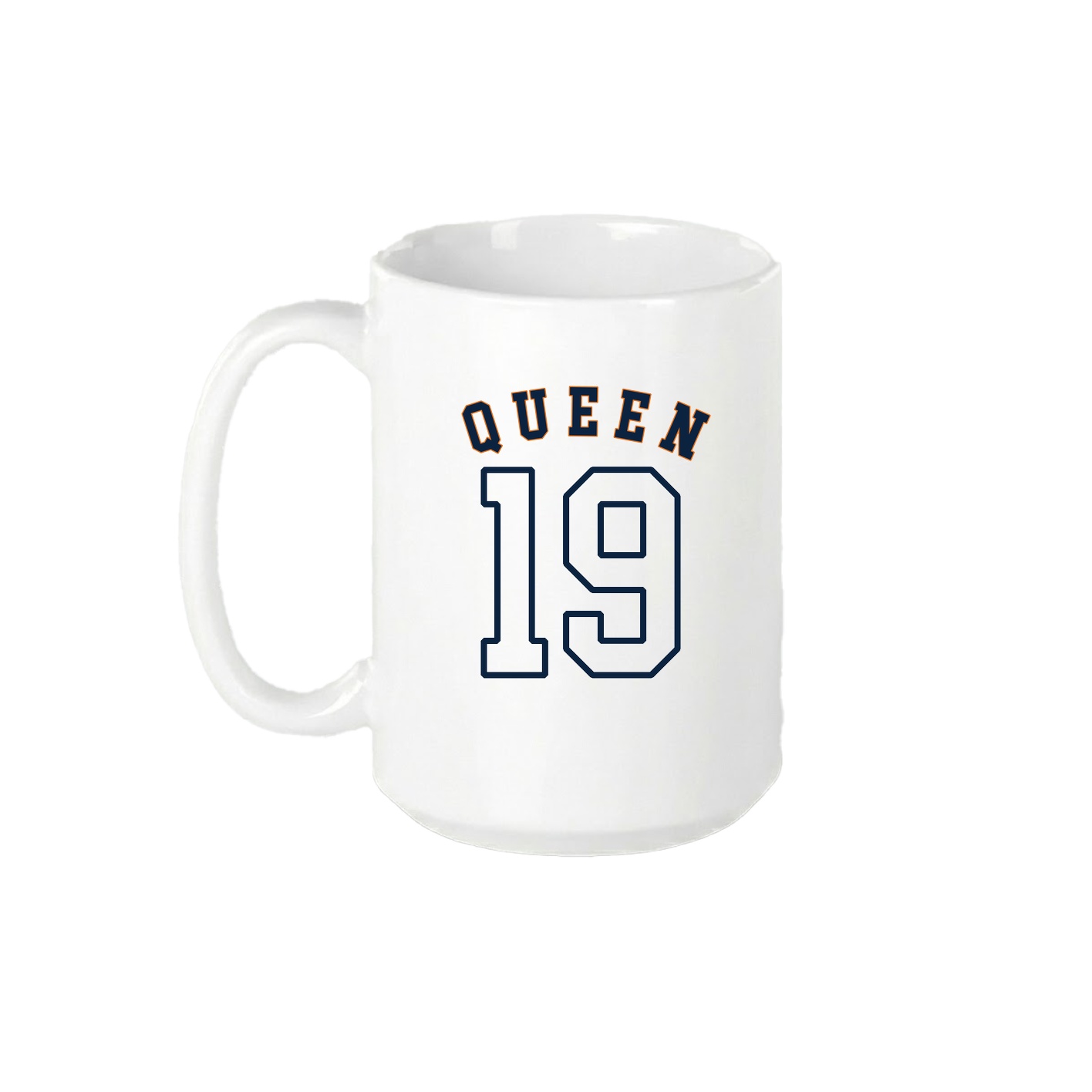 15oz Coffee Mug — Shirsey Arch in White