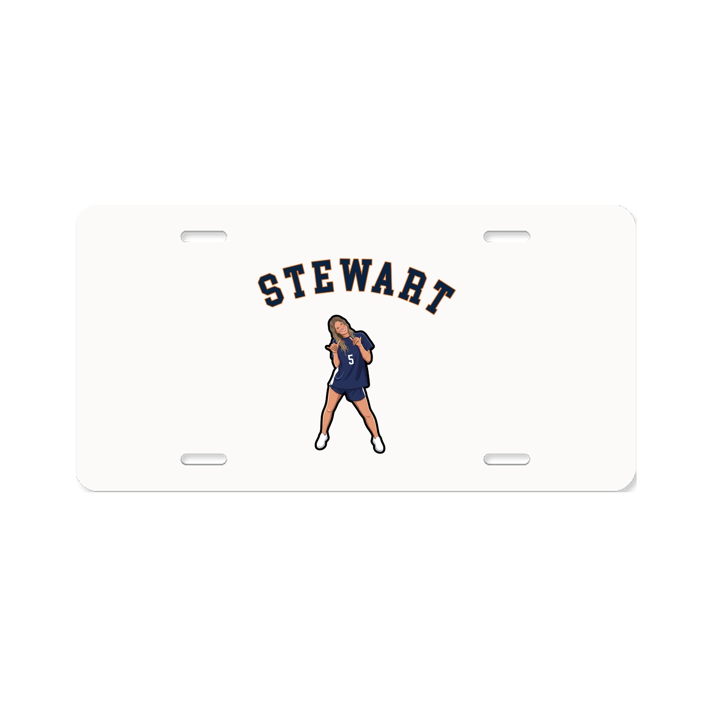 License Plate — Shirsey Arch in Classic