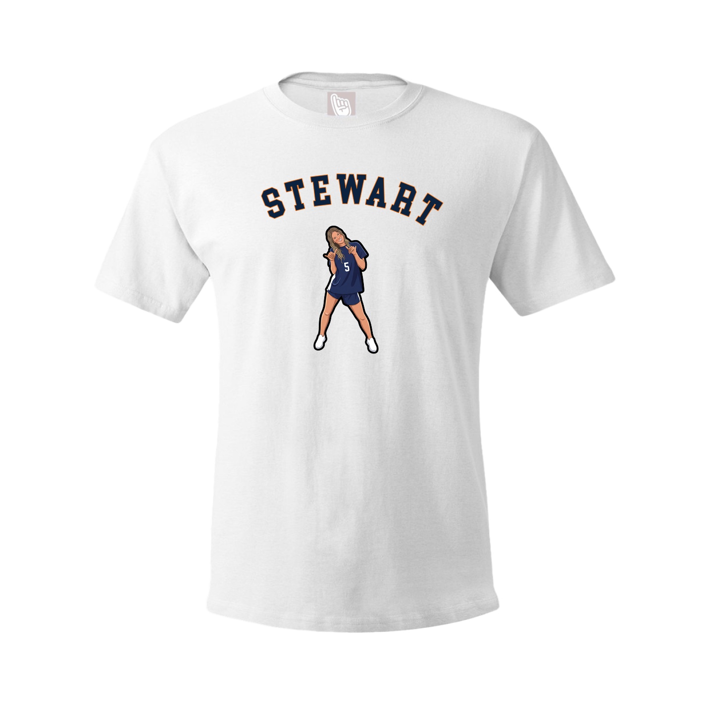 Youth Tee — Shirsey Arch in White