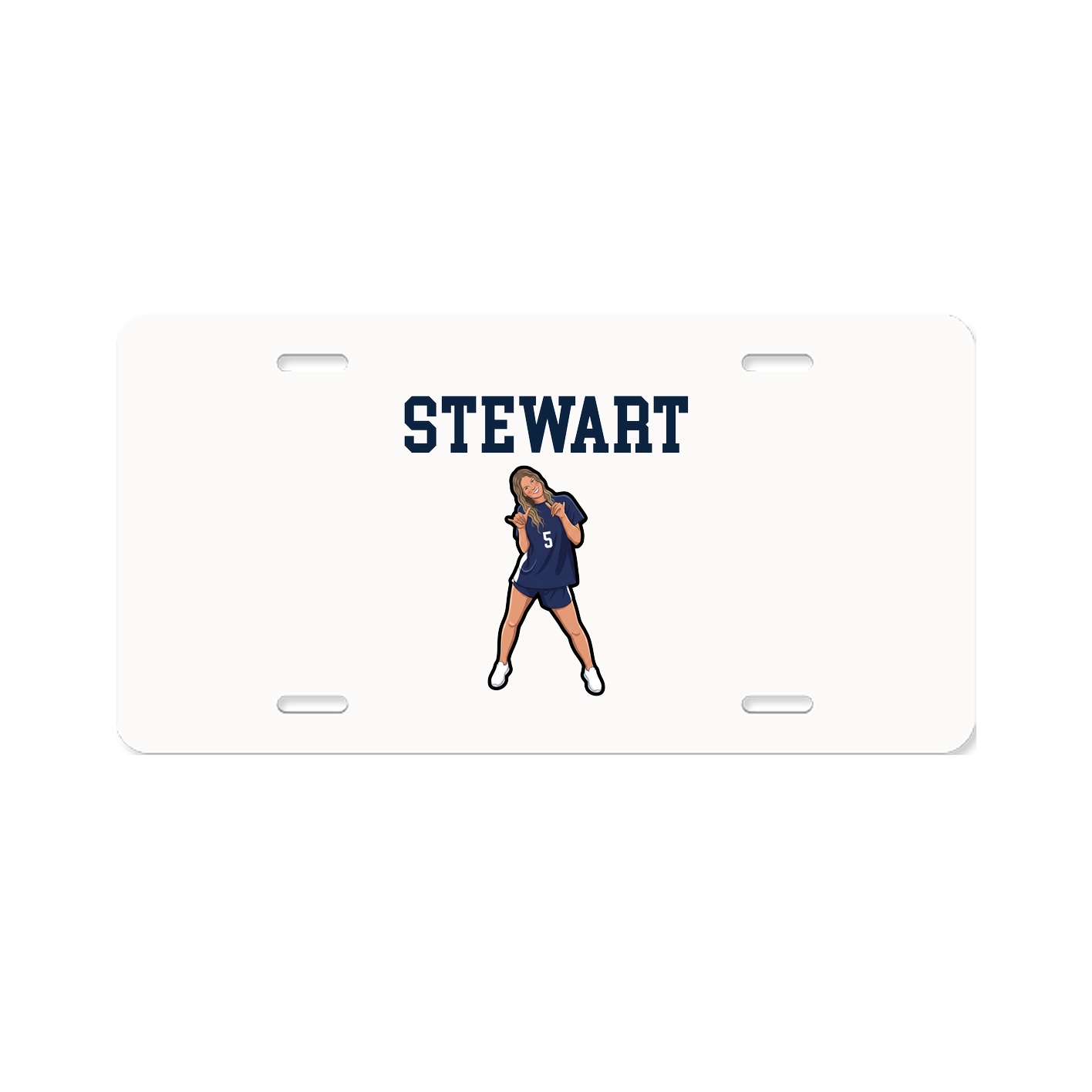 License Plate — Shirsey in Classic