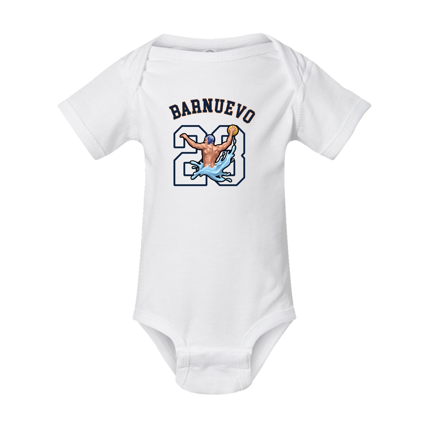 Baby Onesie — Shirsey Arch in White