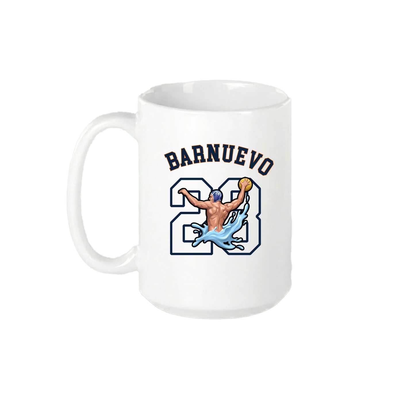 15oz Coffee Mug — Shirsey Arch in White