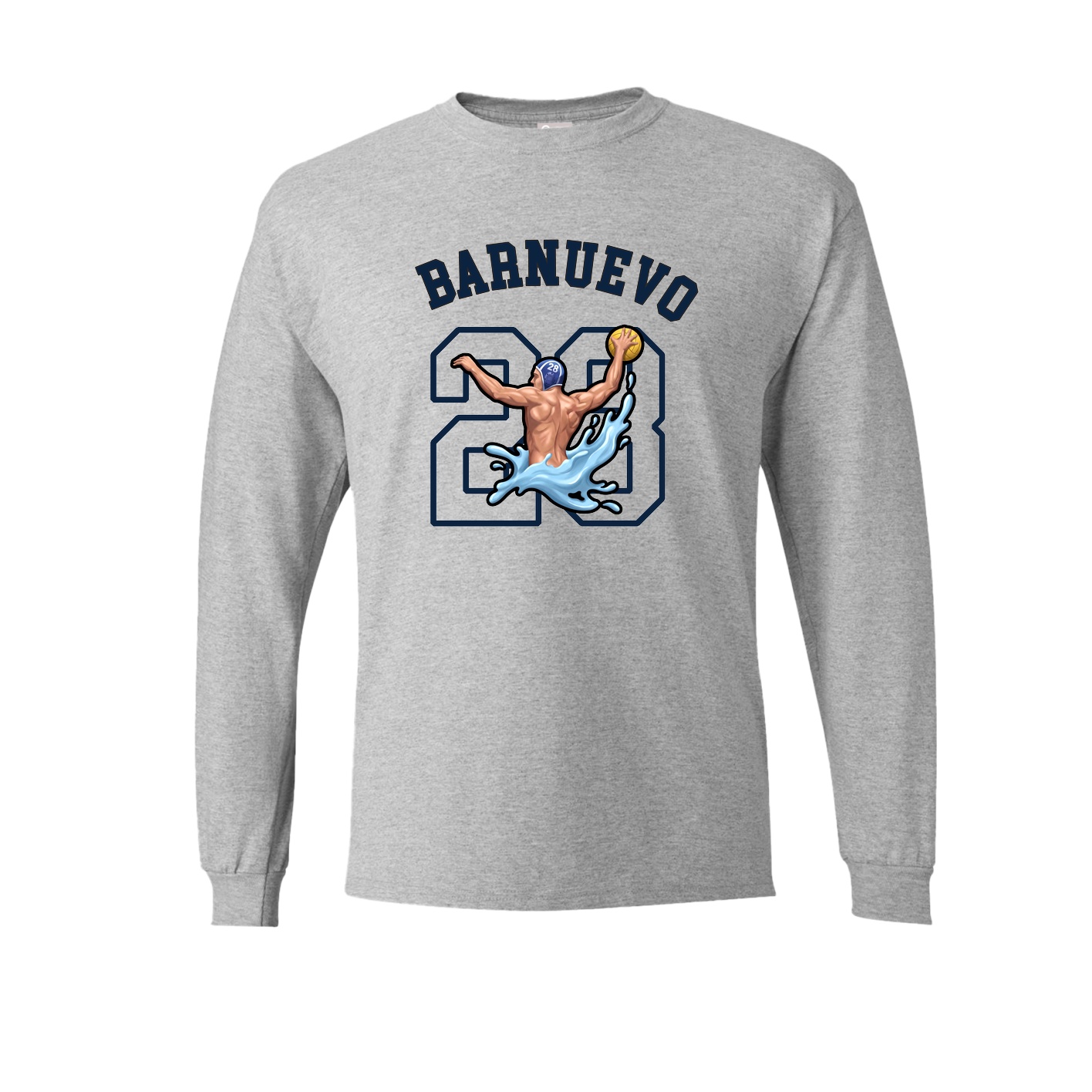 Long Sleeve Tee — Shirsey Arch in Grey