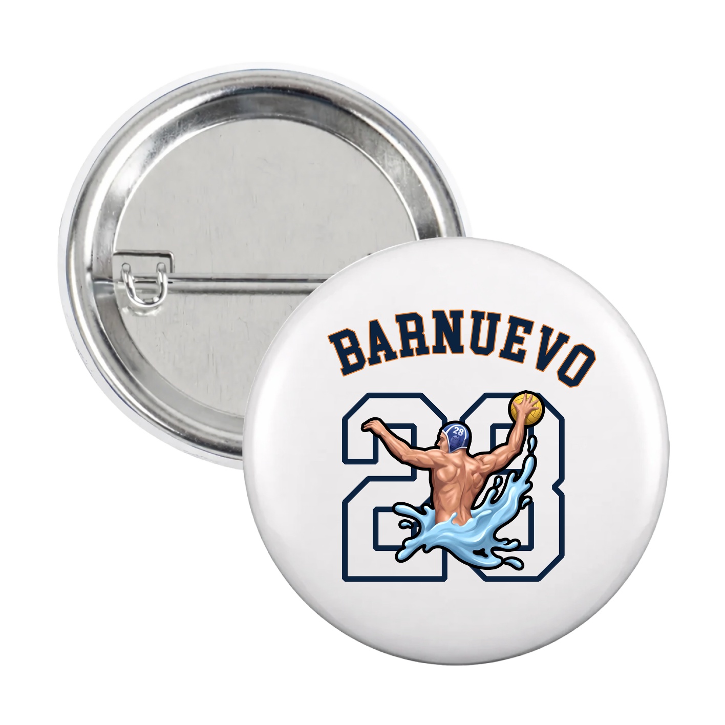 Game Day Button — Shirsey Arch in White