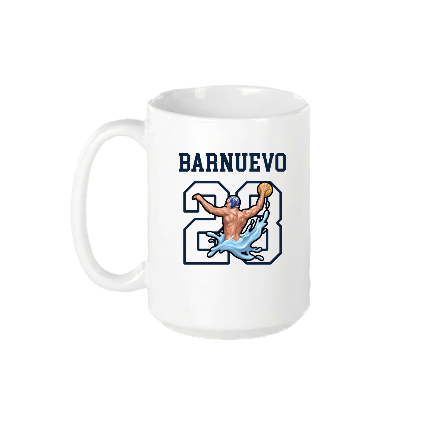 15oz Coffee Mug — Shirsey in White