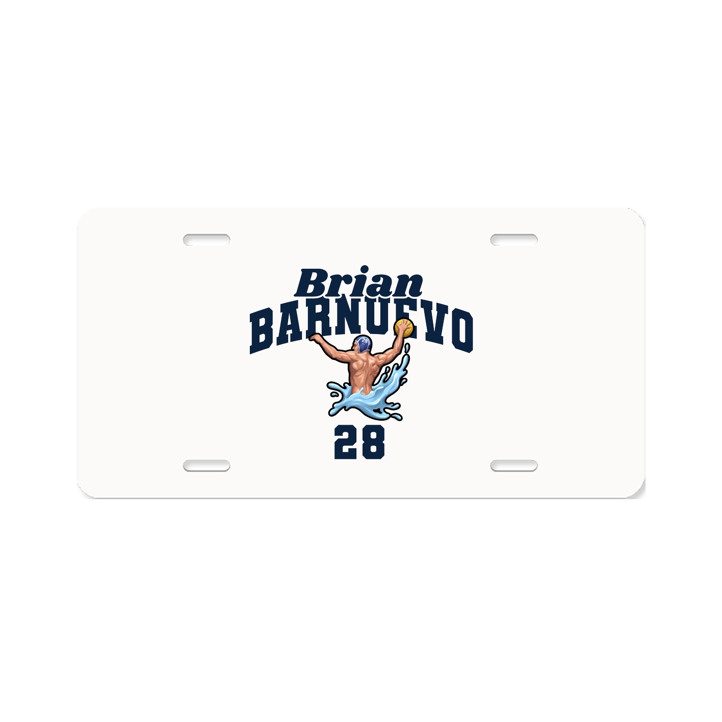 License Plate — Signature Arch in Classic