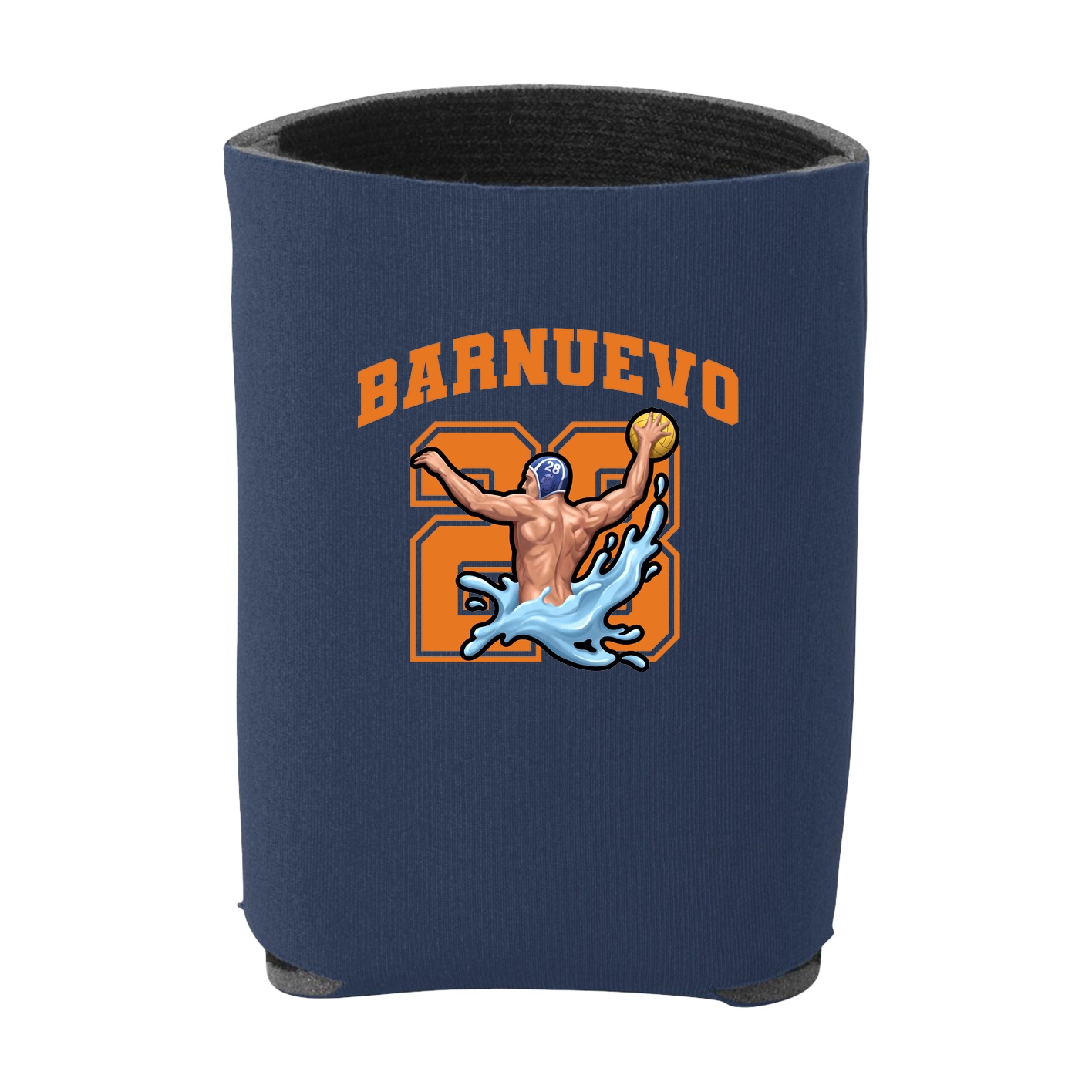 Can Holder — Number in Navy