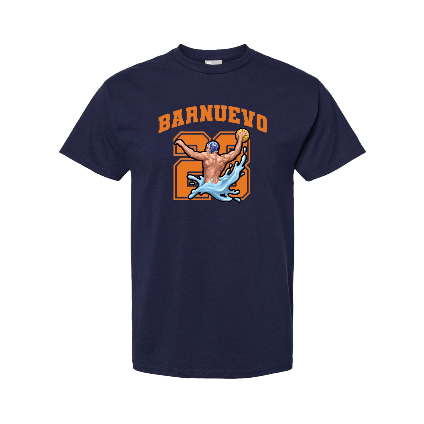 Tee — Number in Navy