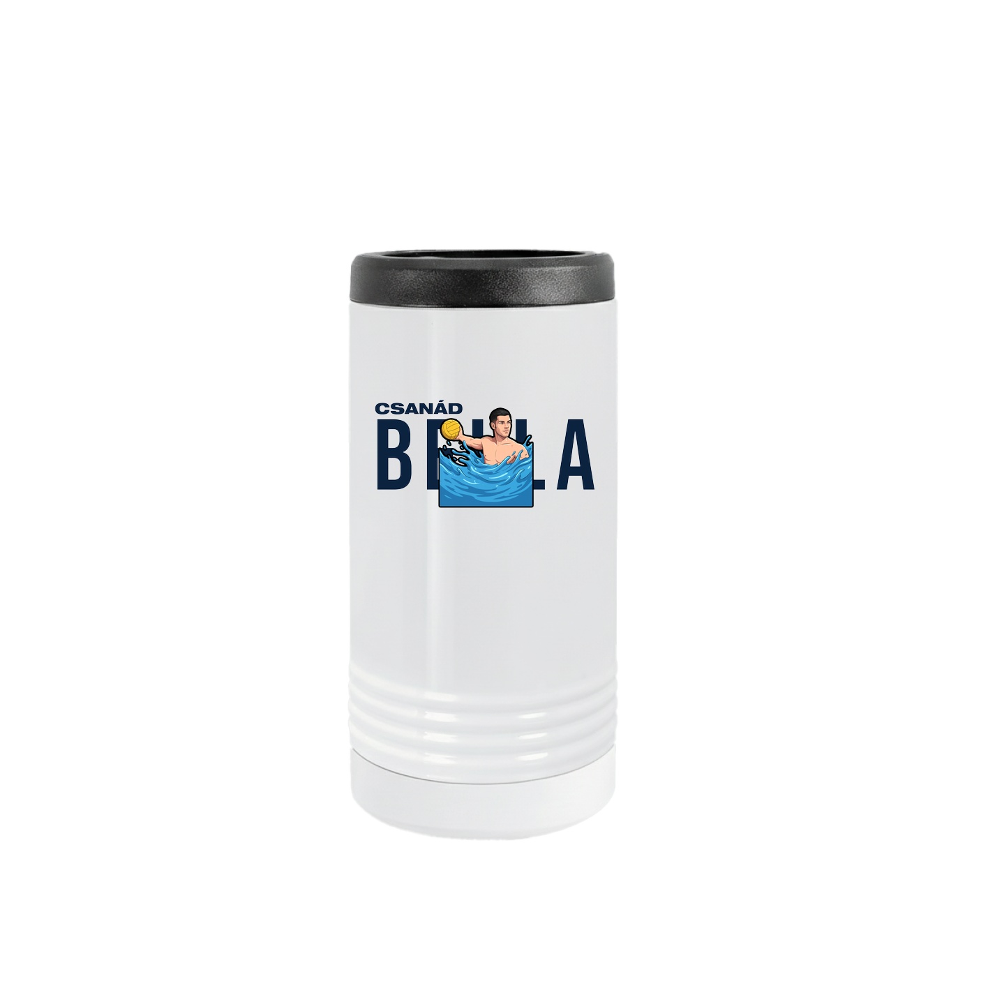 Slim Beverage Holder — Player Name in White