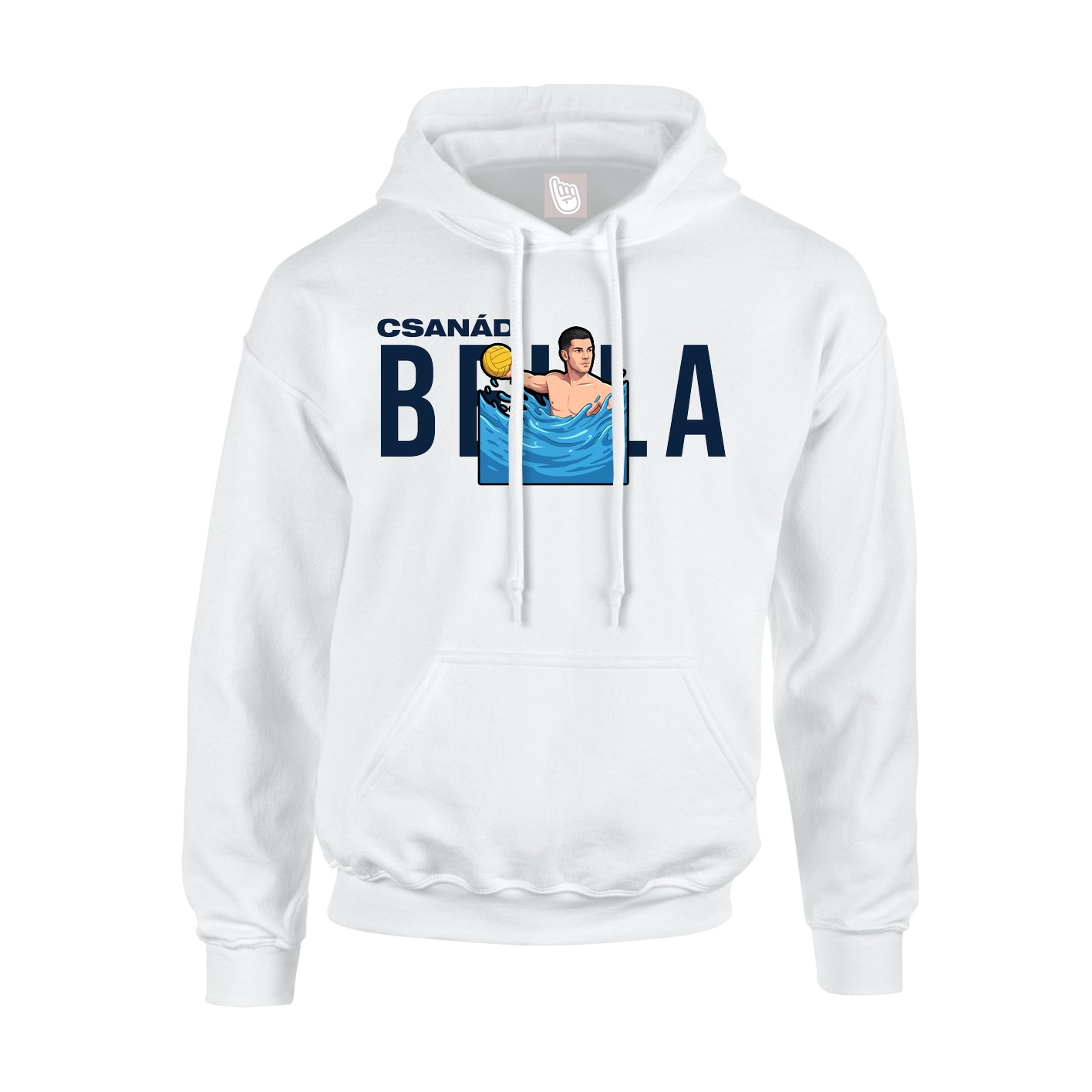 Hoodie — Player Name in White