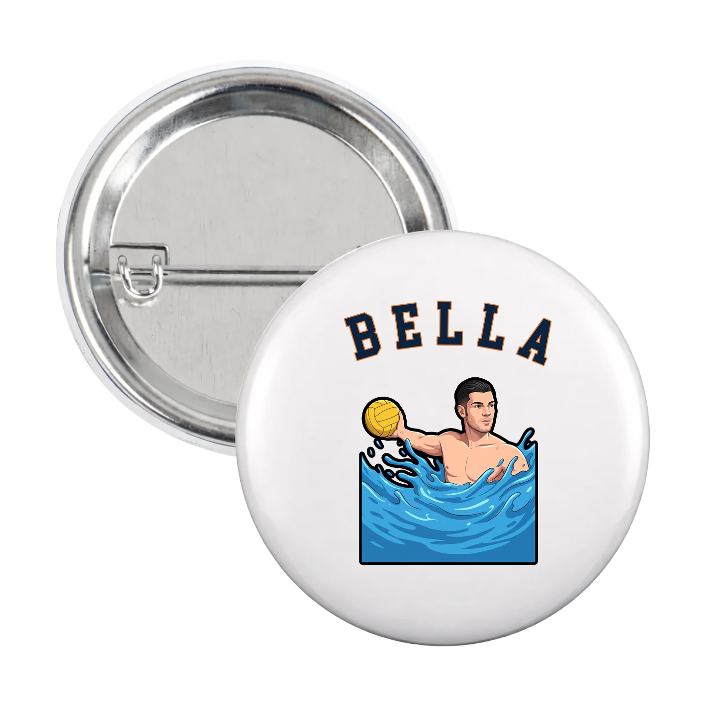 Game Day Button — Shirsey Arch in White