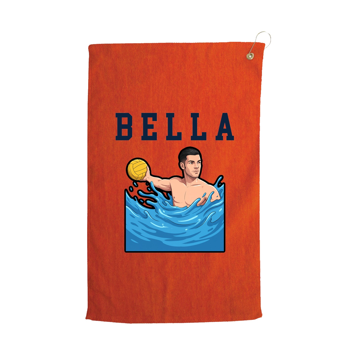 Golf Towel — Shirsey in Orange
