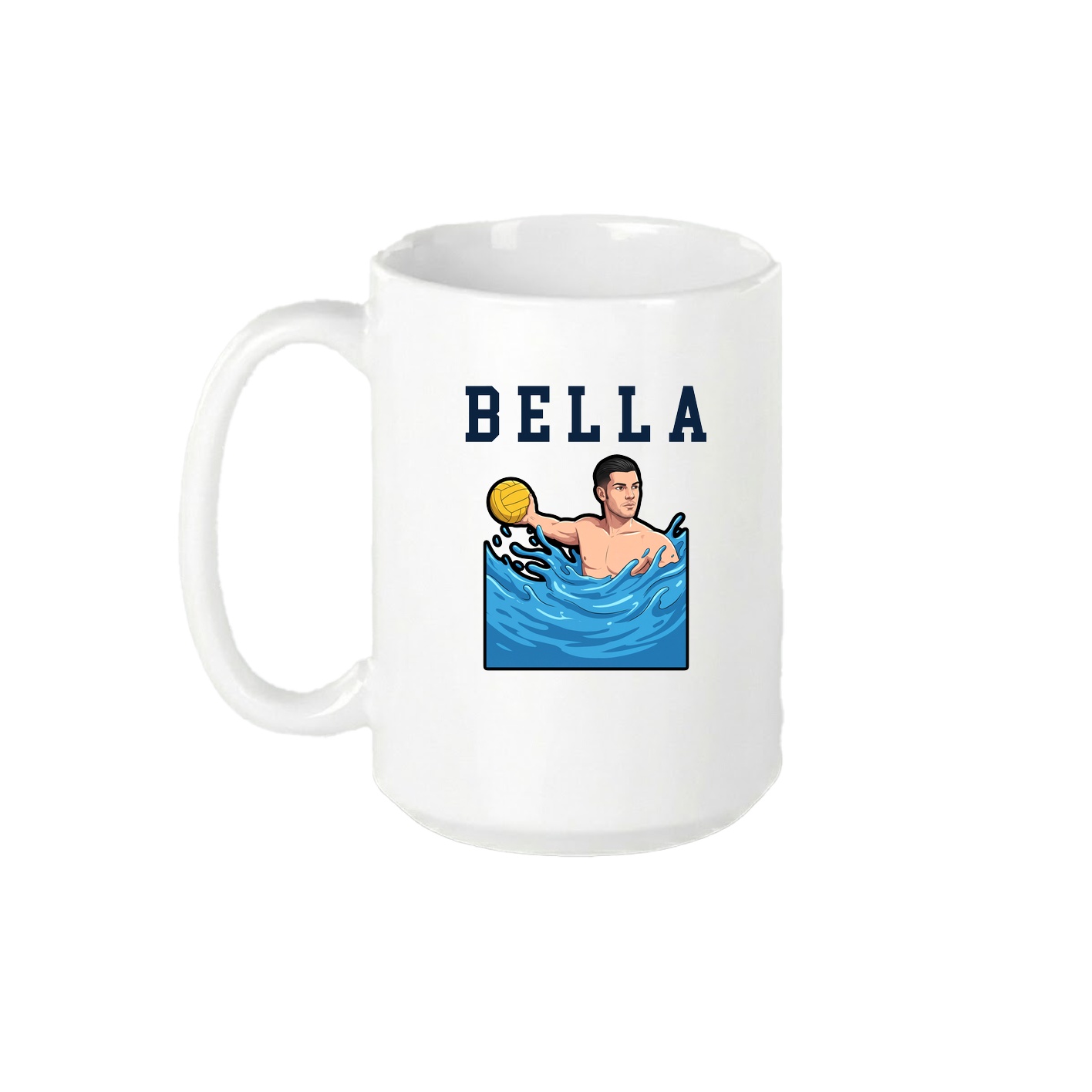 15oz Coffee Mug — Shirsey in White