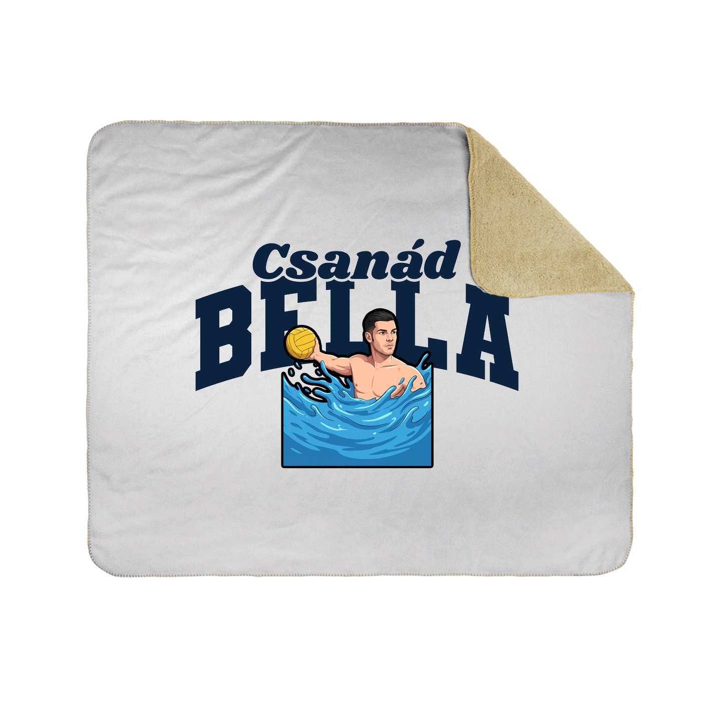 Throw Blanket — Signature Arch in White