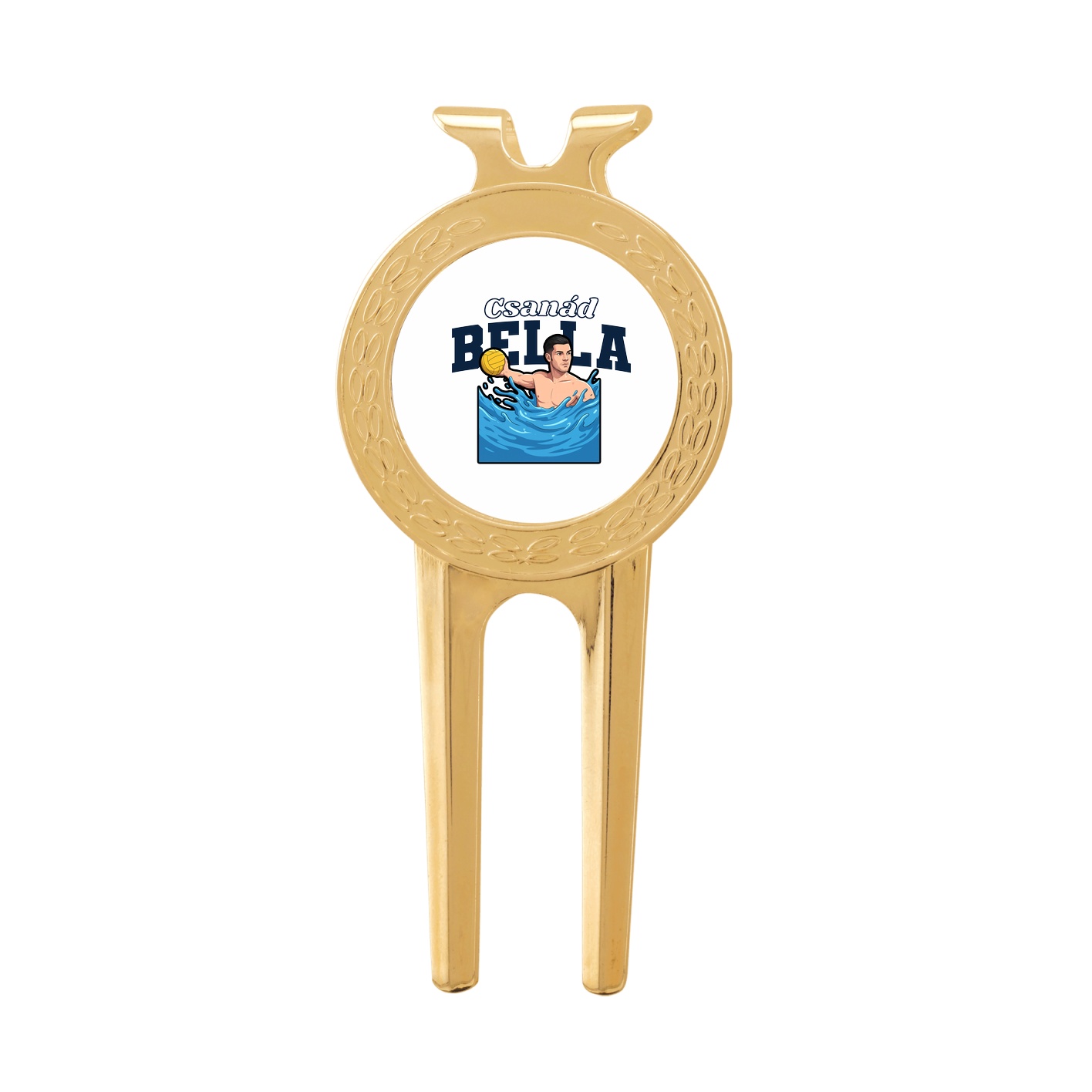 Divot Tool with Ball Marker — Name Arch in Classic
