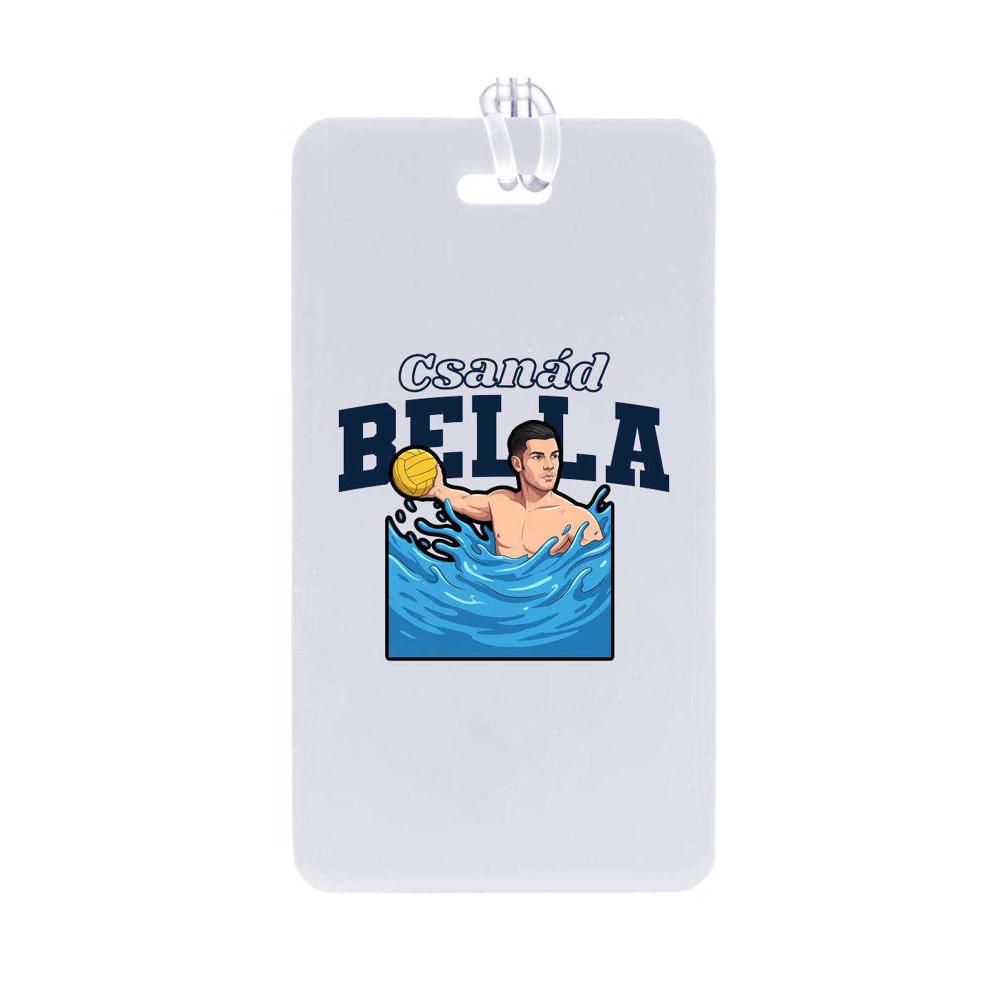Bag Tag — Name Arch in Classic