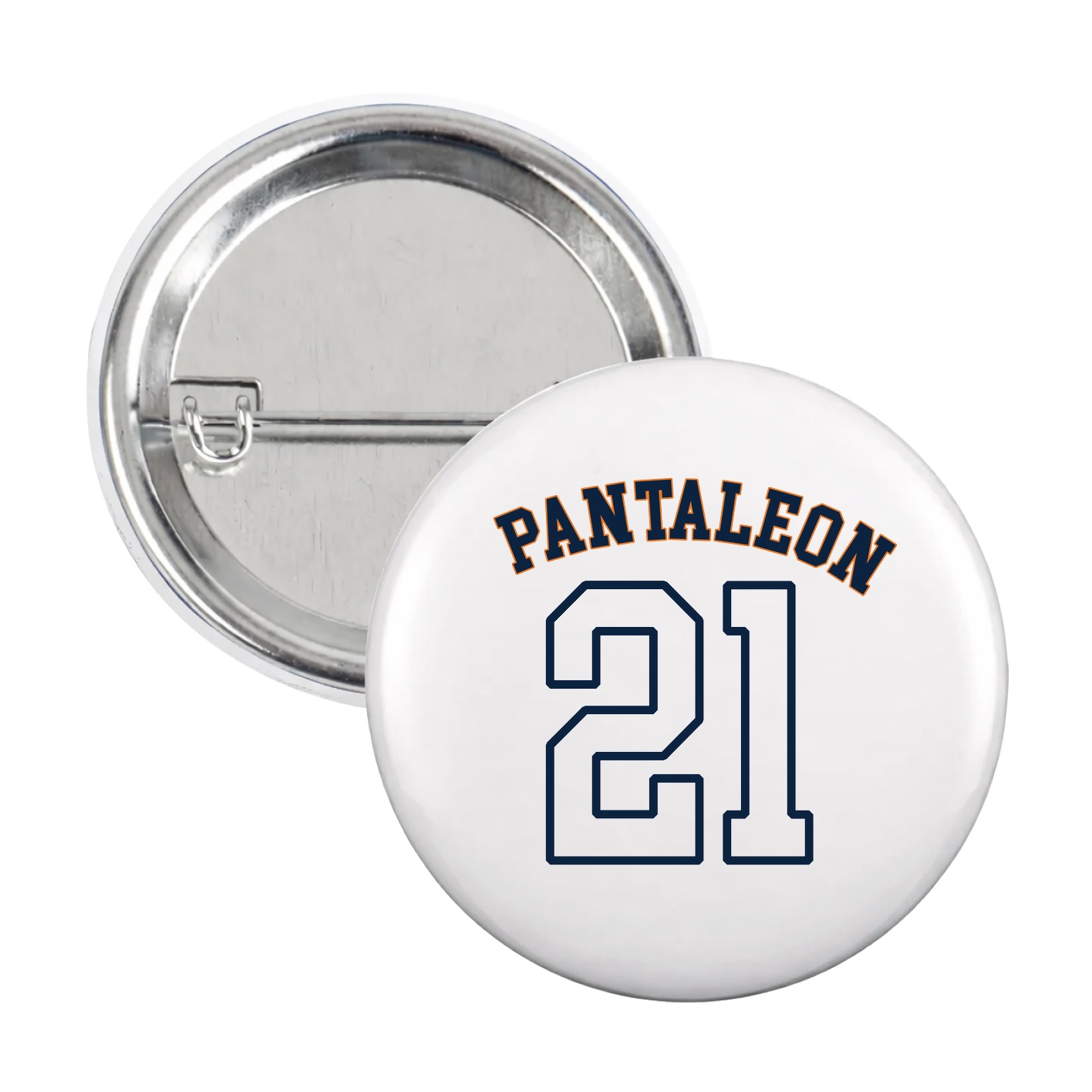 Game Day Button — Shirsey Arch in White