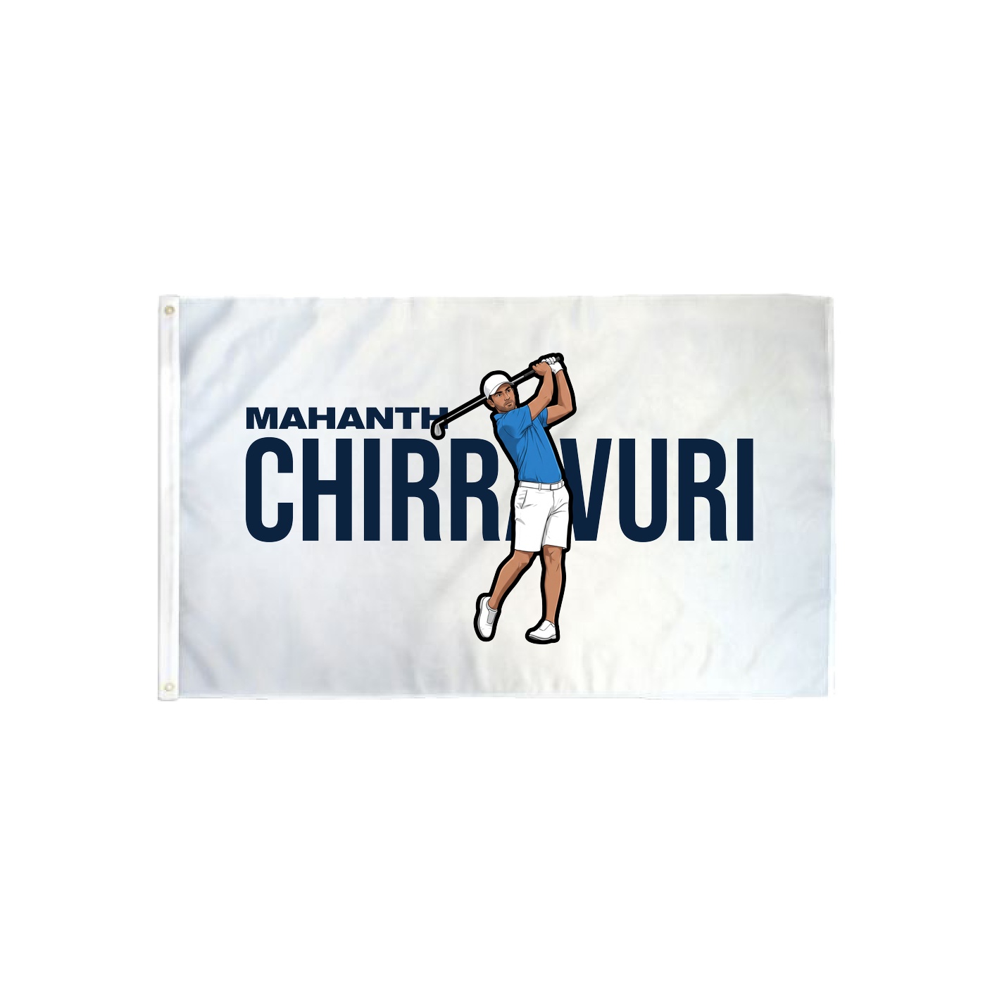 3x5 Flag — Player Name in Classic