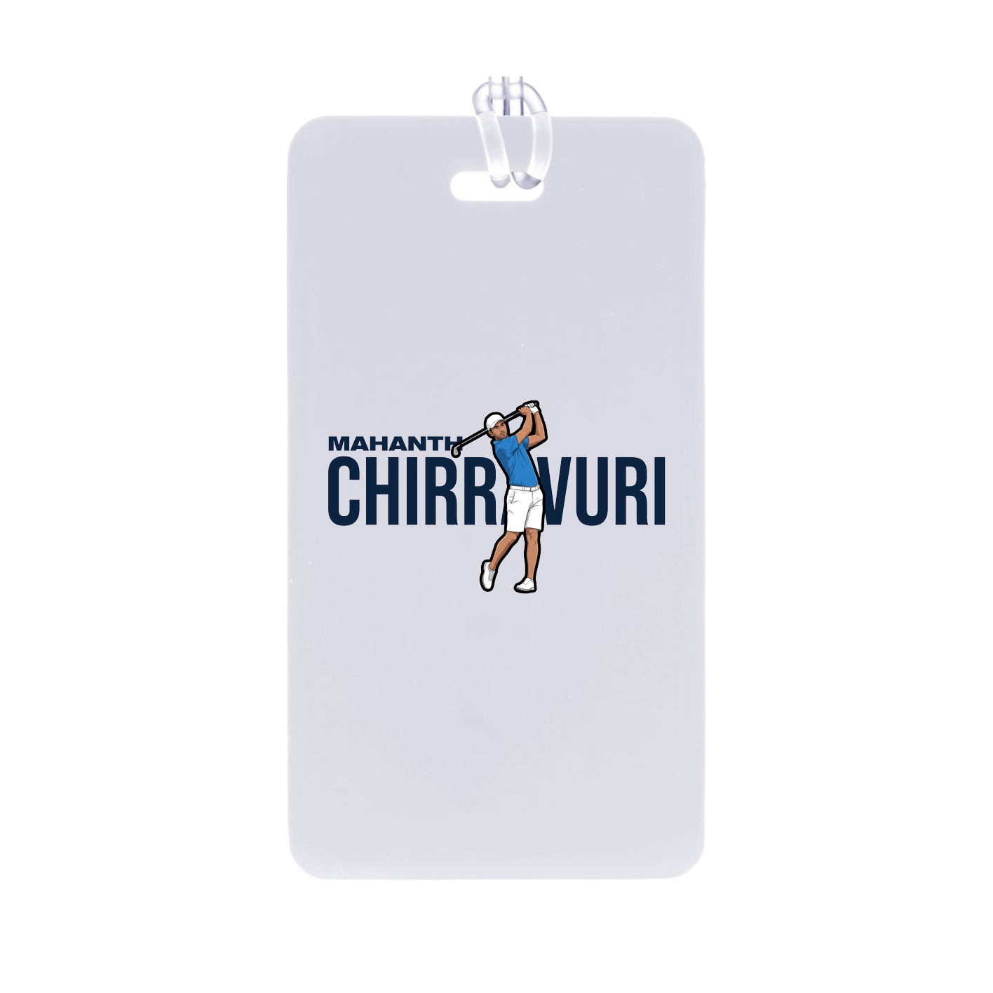 Bag Tag — Player Name in Classic
