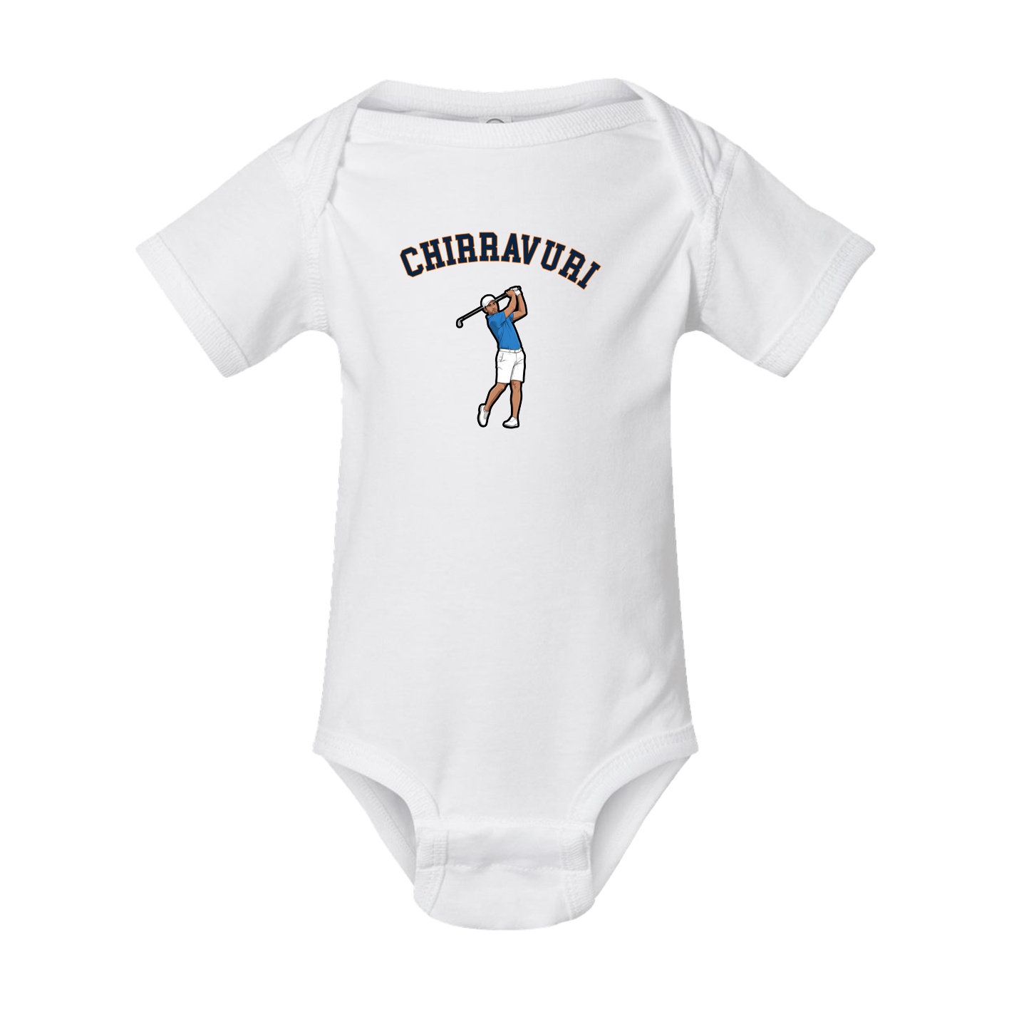 Baby Onesie — Shirsey Arch in White
