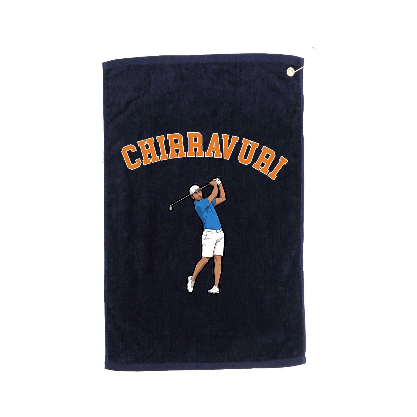 Golf Towel — Shirsey Arch in Navy
