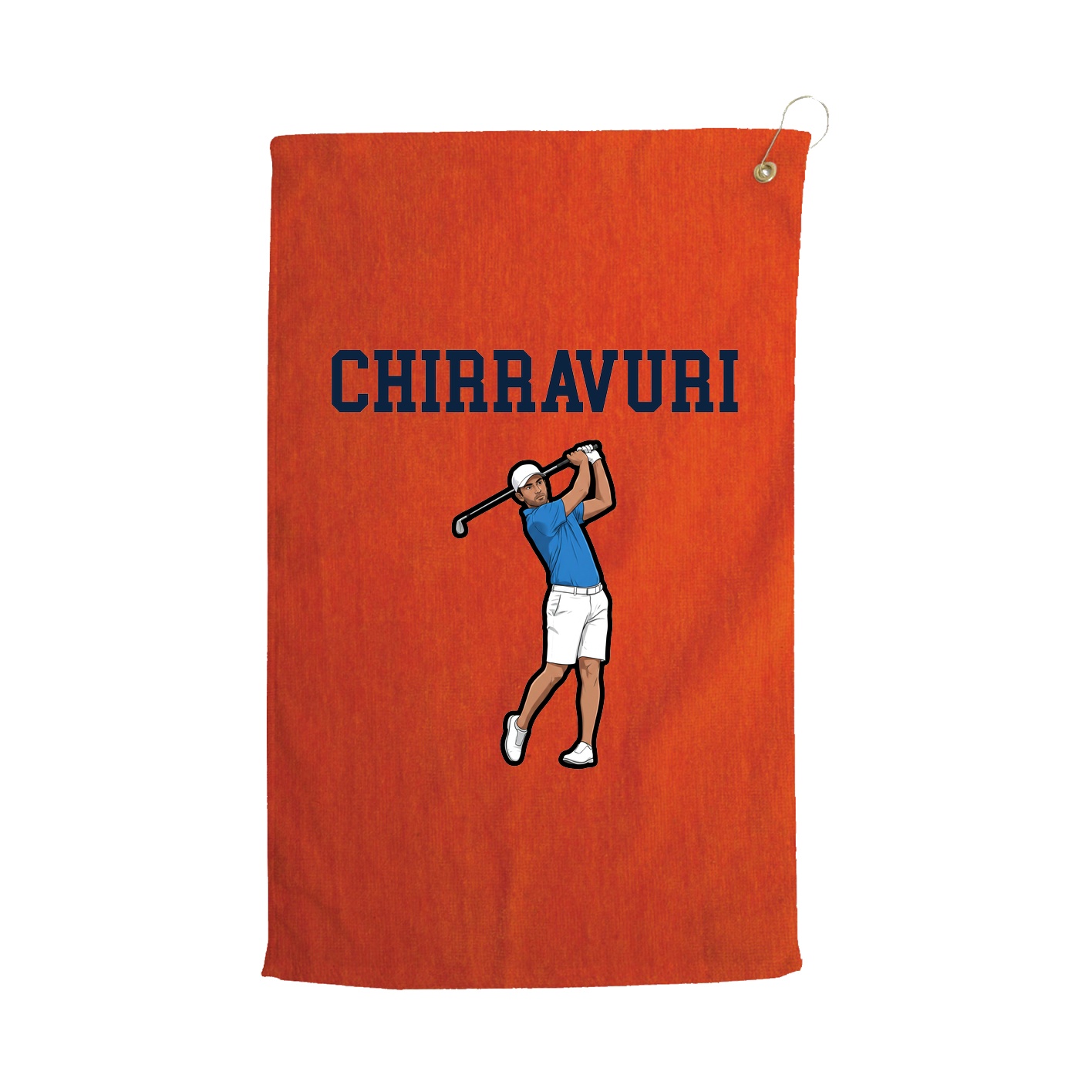 Golf Towel — Shirsey in Orange