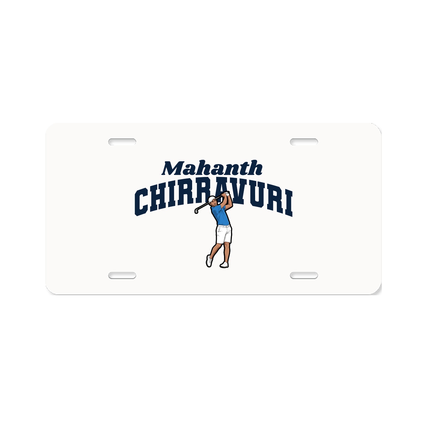 License Plate — Signature Arch in Classic