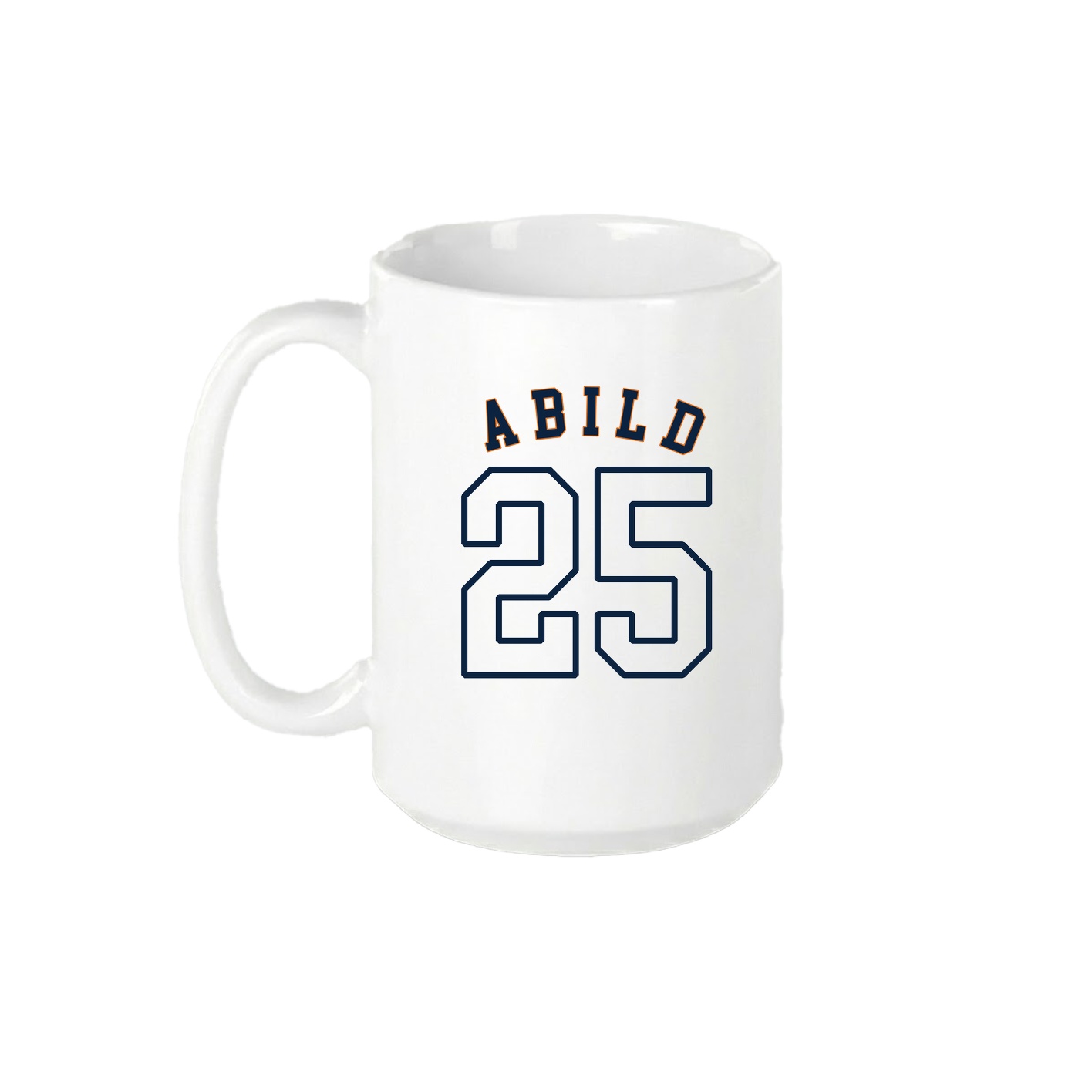 15oz Coffee Mug — Shirsey Arch in White
