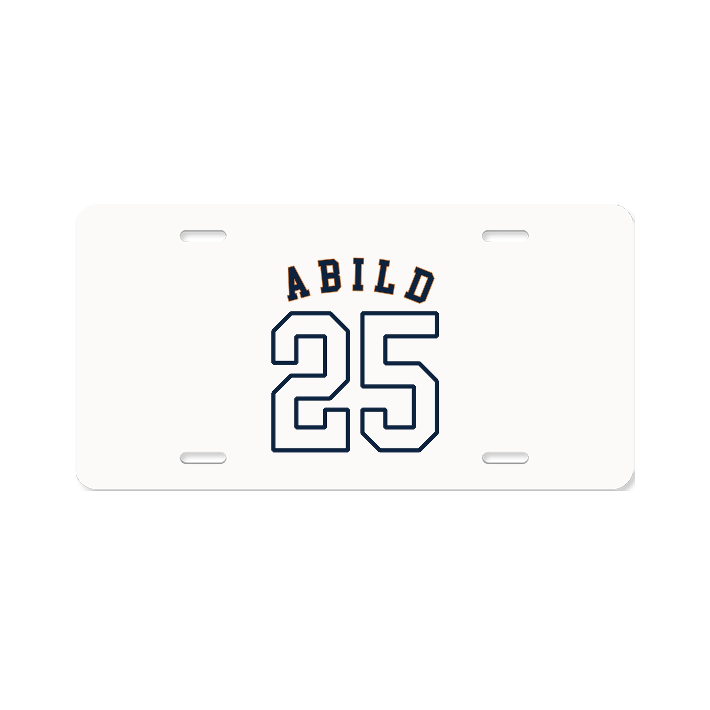 License Plate — Shirsey Arch in Classic