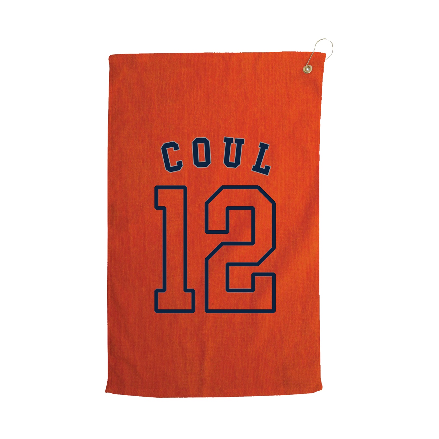 Golf Towel — Shirsey Arch in Orange