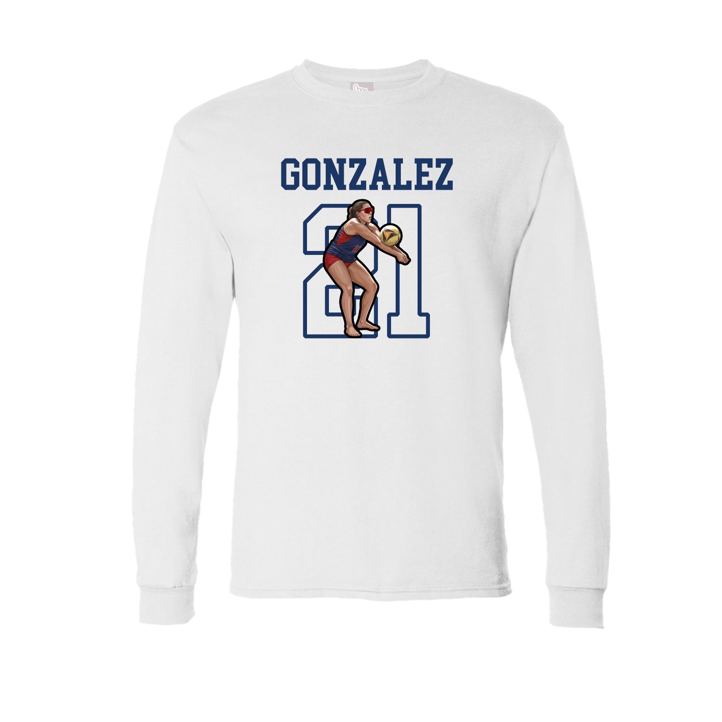 Long Sleeve Tee — Shirsey in White