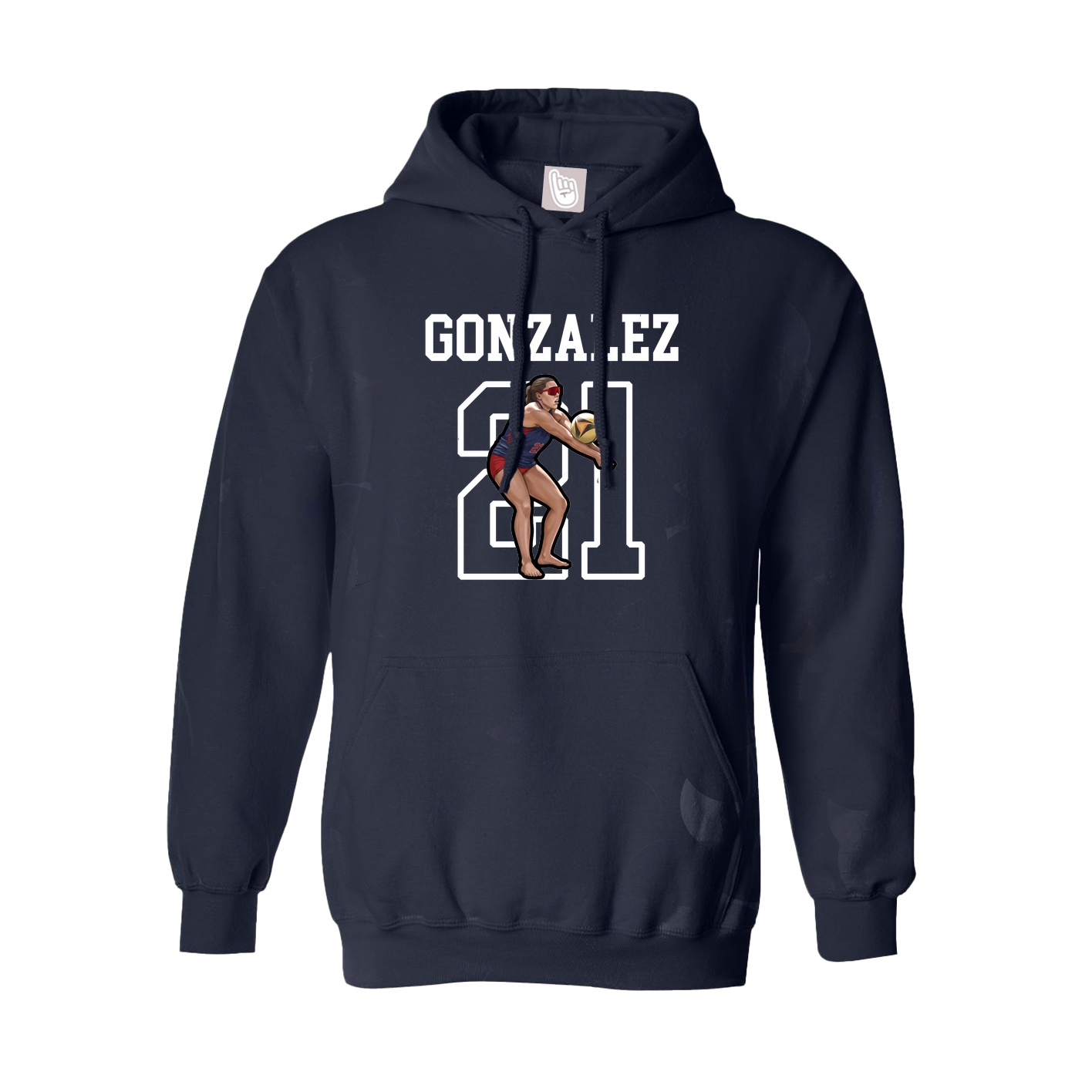 Youth Hoodie — Shirsey in Navy