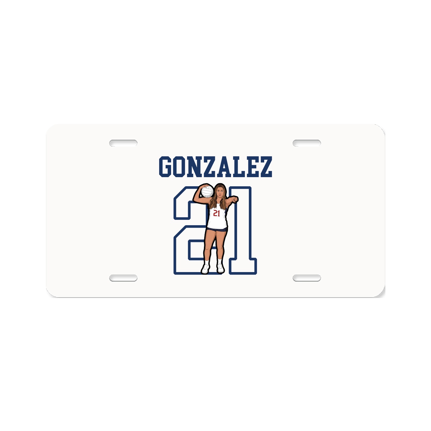License Plate — Shirsey in Classic