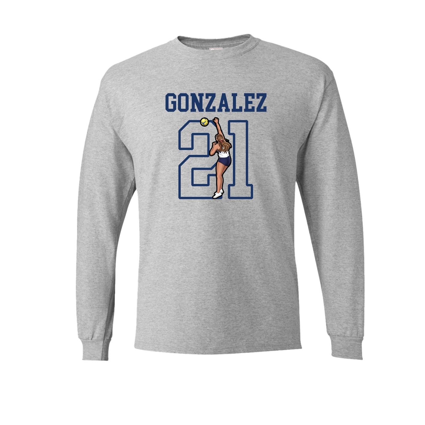 Long Sleeve Tee — Shirsey in Grey