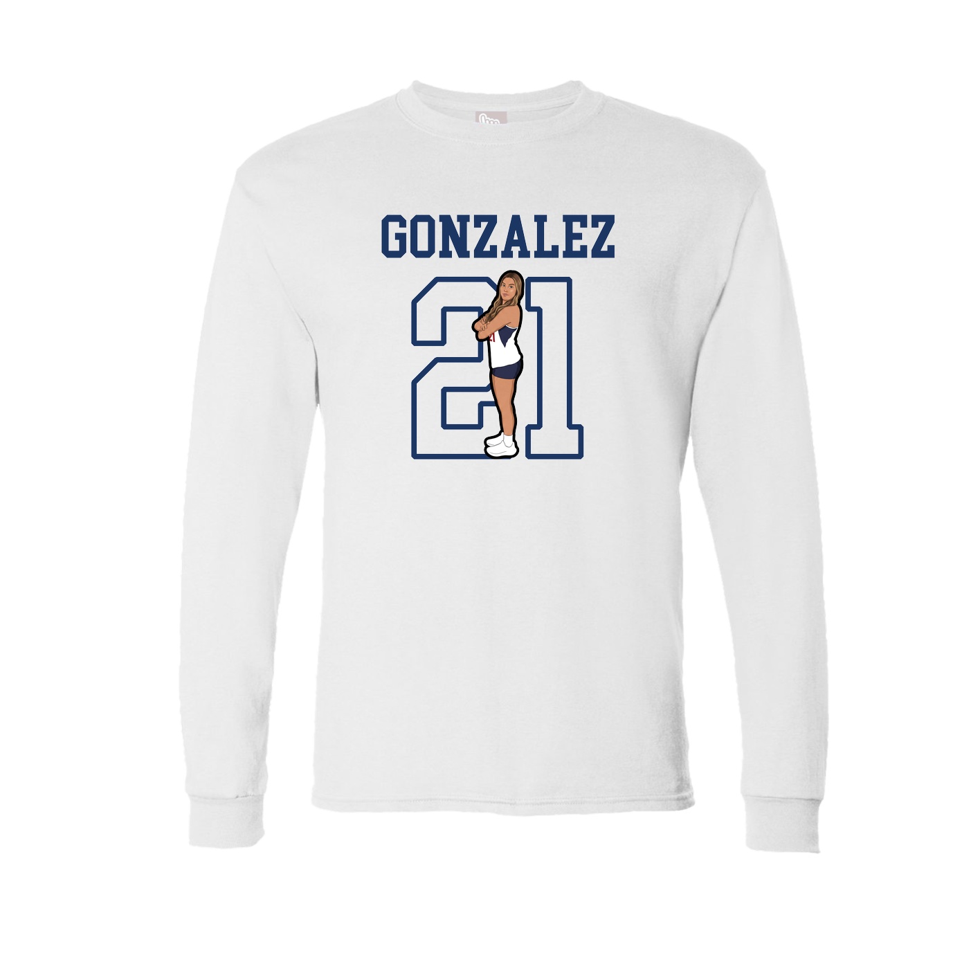 Long Sleeve Tee — Shirsey in White