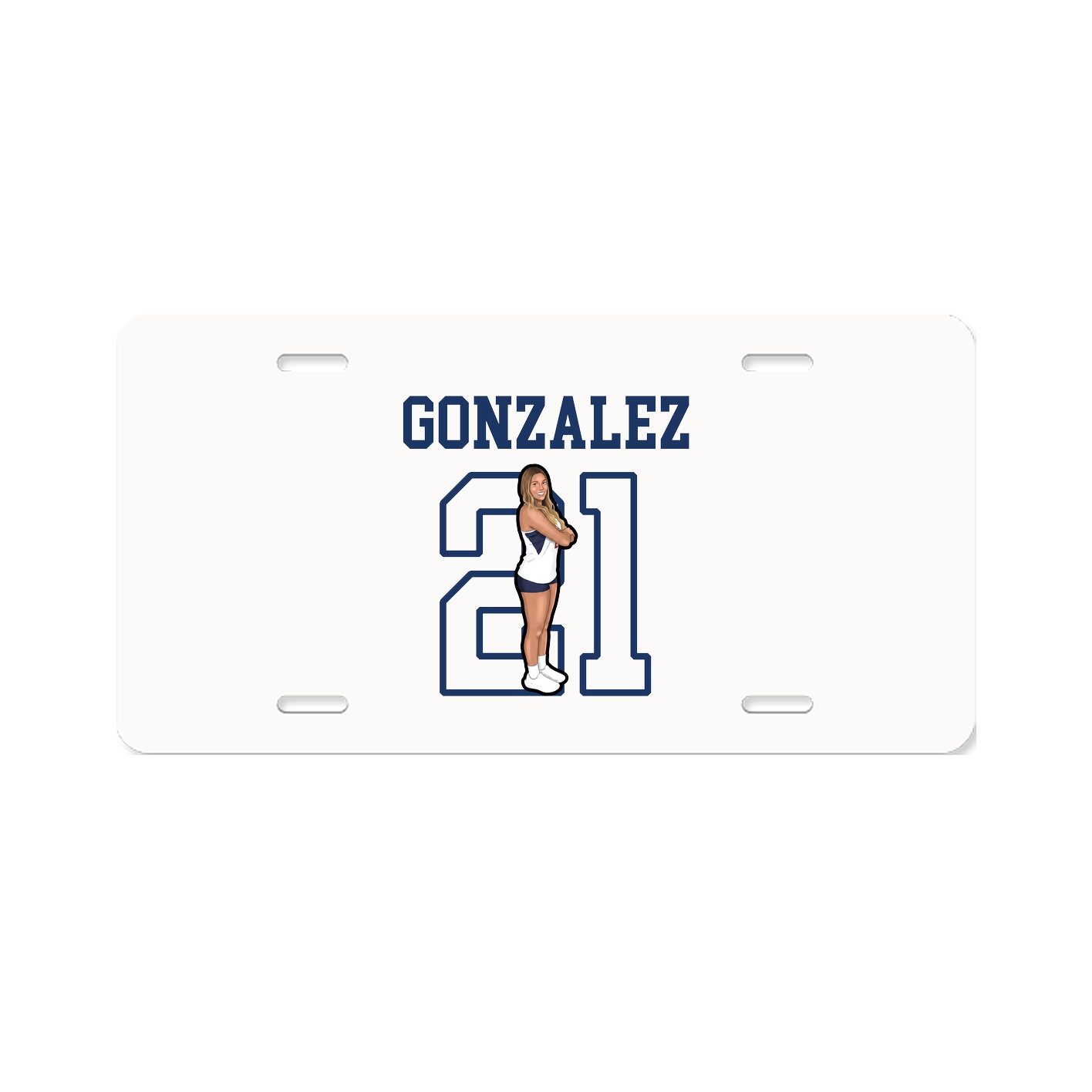 License Plate — Shirsey in Classic